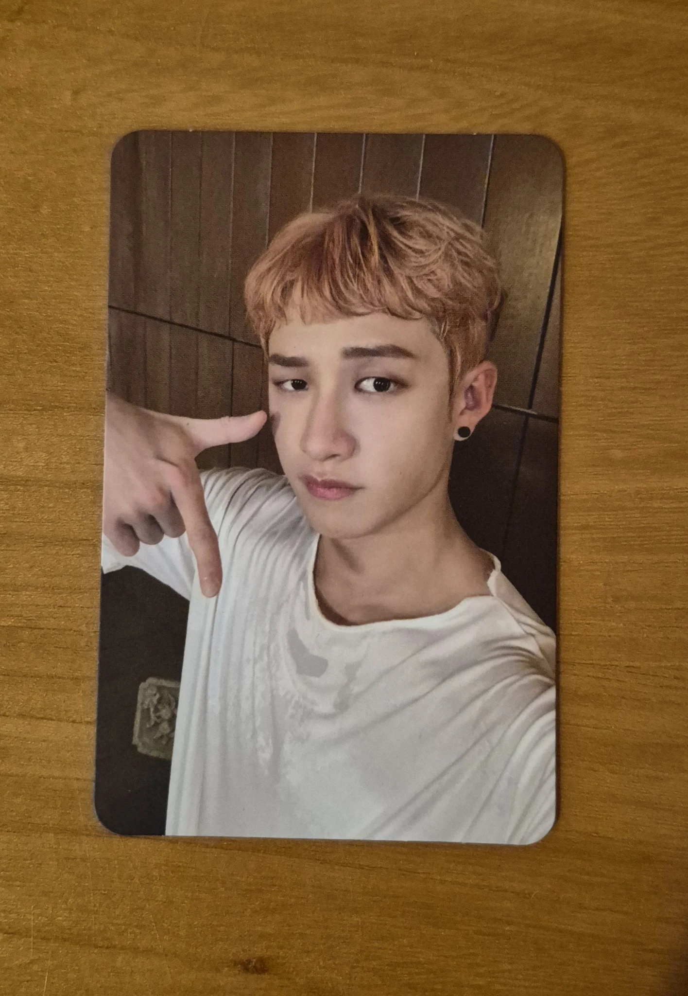 Stray Kids Bang Chan Stray Kids - Bang Chan - Oddinary Album album photocard double-sided Bang Chan listing photo 1