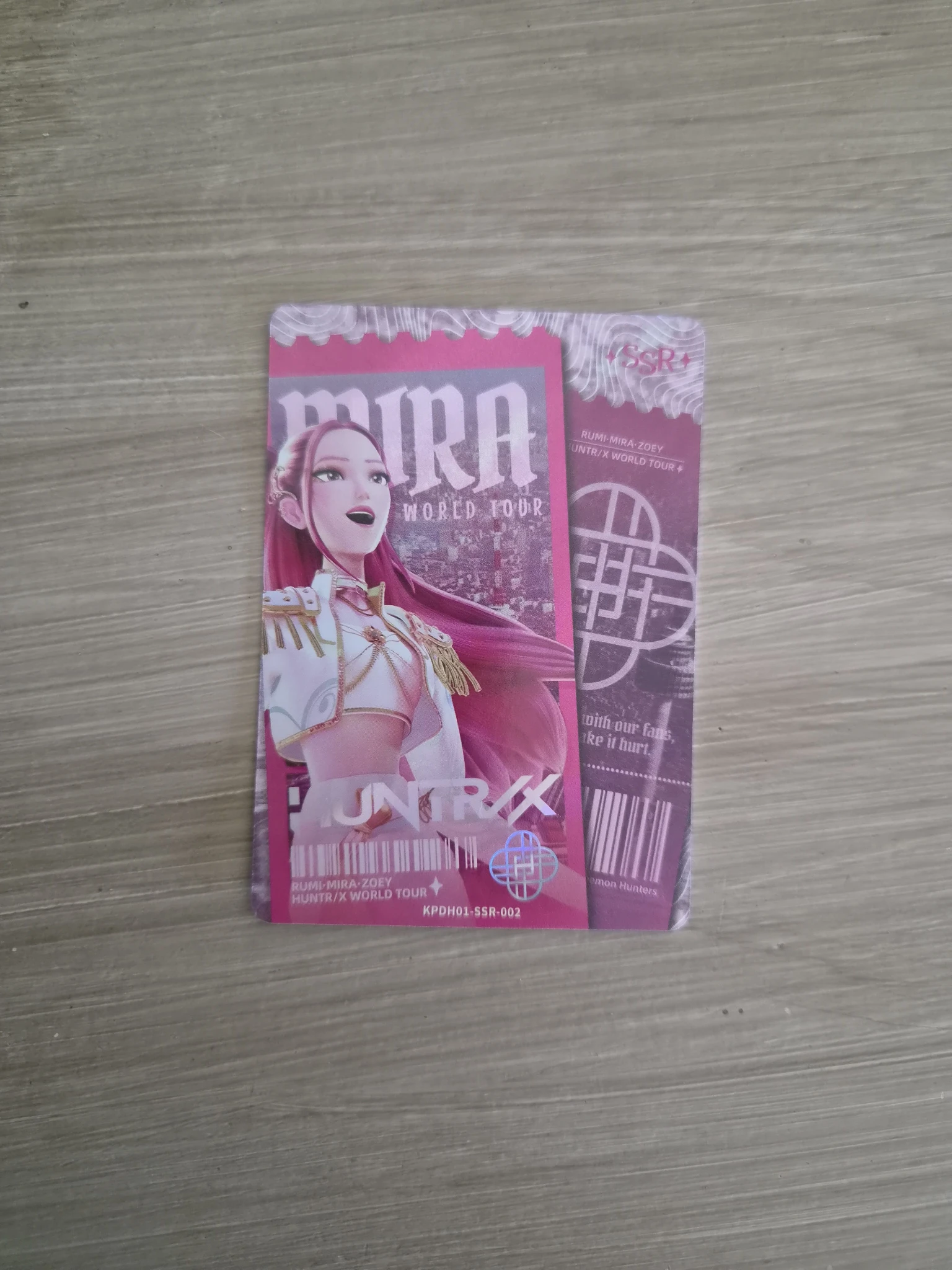 KPop Demon Hunters Mira KPop Demon Hunters - Mira - Kayou x KDH Collectable Trading Cards Other brand collaboration trading card classic version energy version listing photo 1