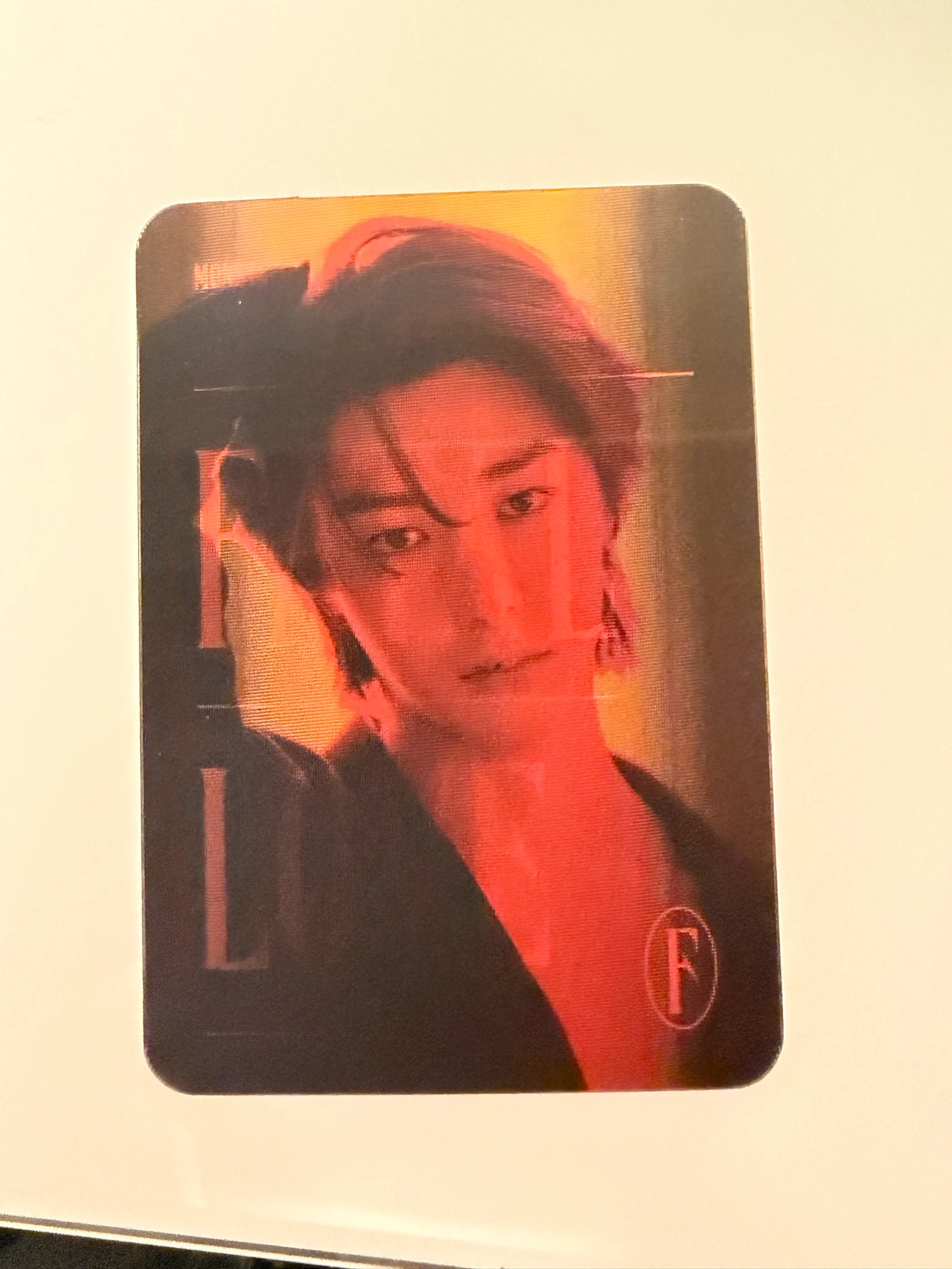 MONSTA X Hyungwon MONSTA X - Hyungwon - Fatal Love Album album photocard listing photo 1