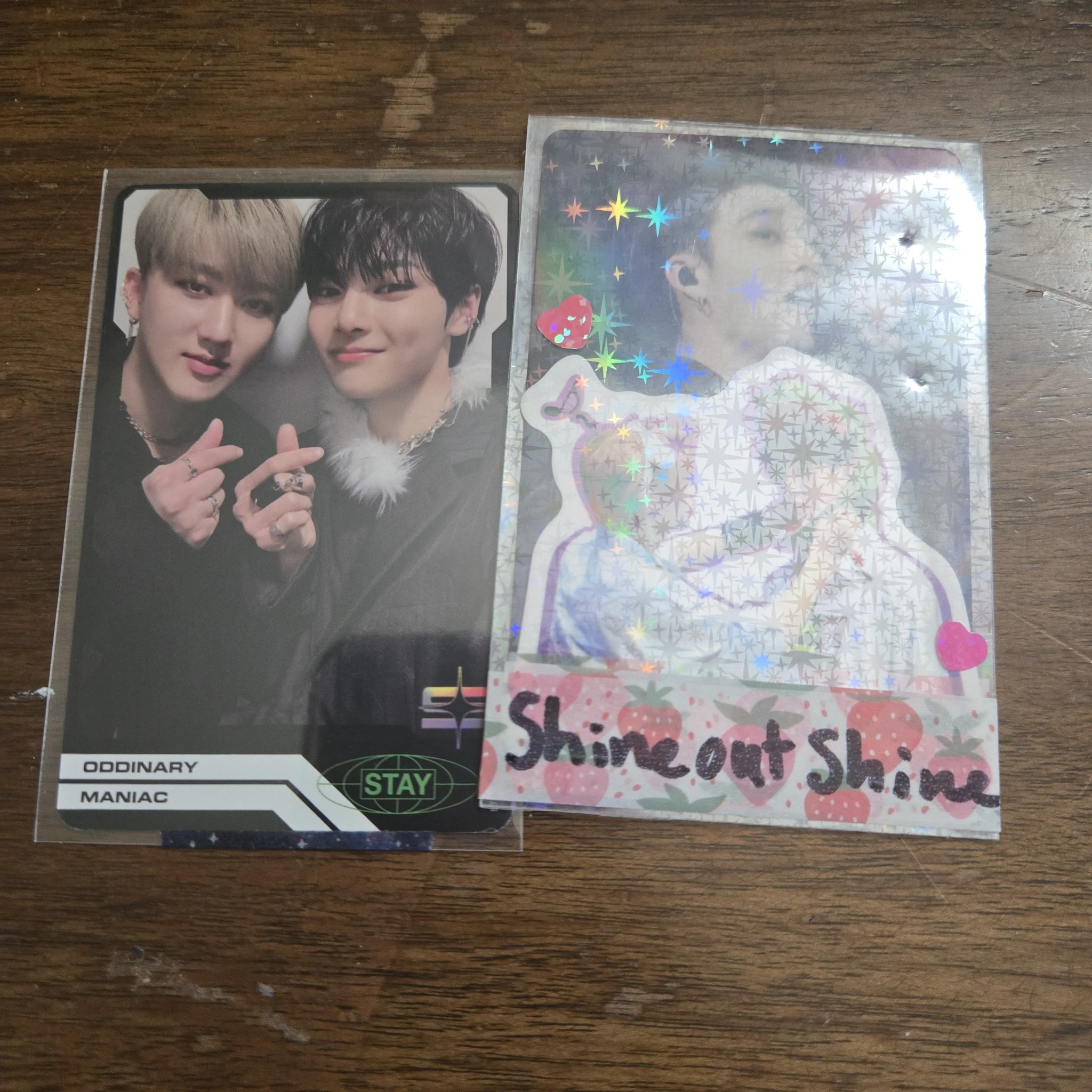 Stray Kids Stray Kids - Changbin & I.N - Oddinary Album album photocard pre-order benefit trading card listing photo 1
