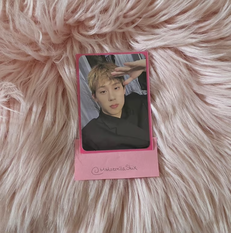 MONSTA X Joohoney MONSTA X - Joohoney - THE X Album target exclusive album photocard listing photo 1