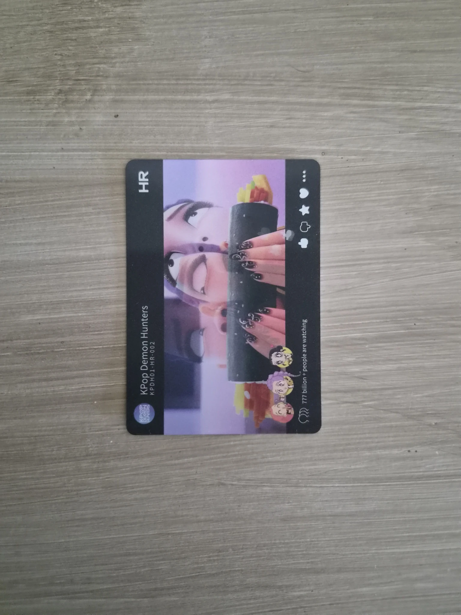 KPop Demon Hunters Rumi KPop Demon Hunters - Rumi - Kayou x KDH Collectable Trading Cards Other brand collaboration trading card classic version energy version listing photo 1