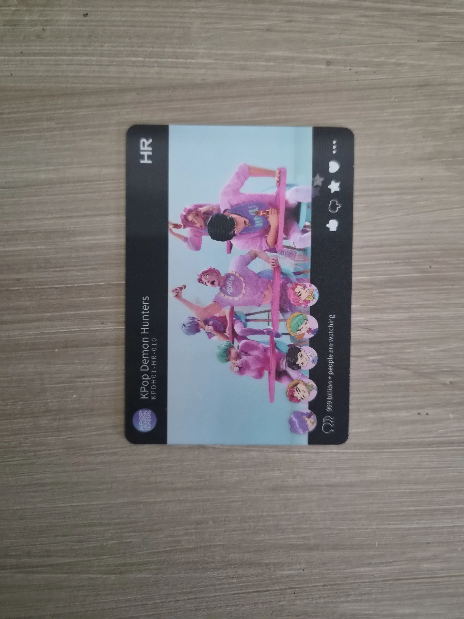 KPop Demon Hunters KPop Demon Hunters - Abby Saja & Baby Saja & Jinu - Kayou x KDH Collectable Trading Cards Other brand collaboration trading card classic version energy version listing photo 1