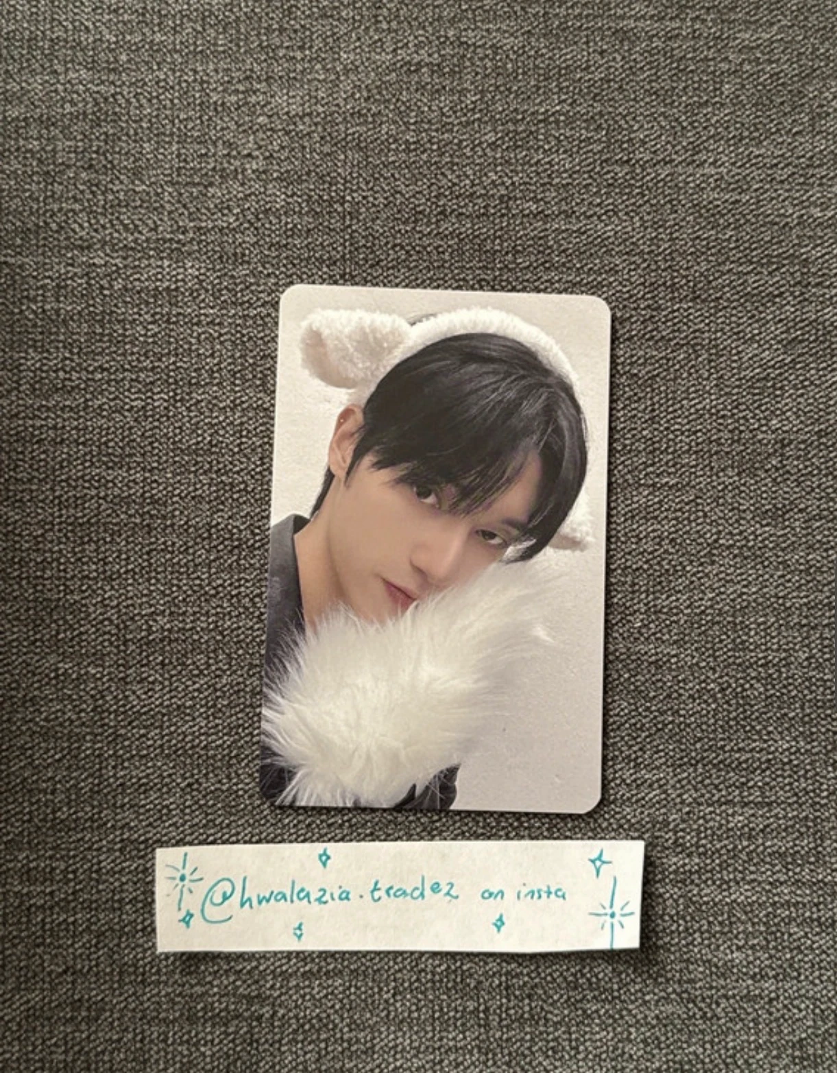 ATEEZ Wooyoung ATEEZ - Wooyoung - Golden Hour : Part.4 Album makestar pob (pre-order benefit) fansign round 5 listing photo 1