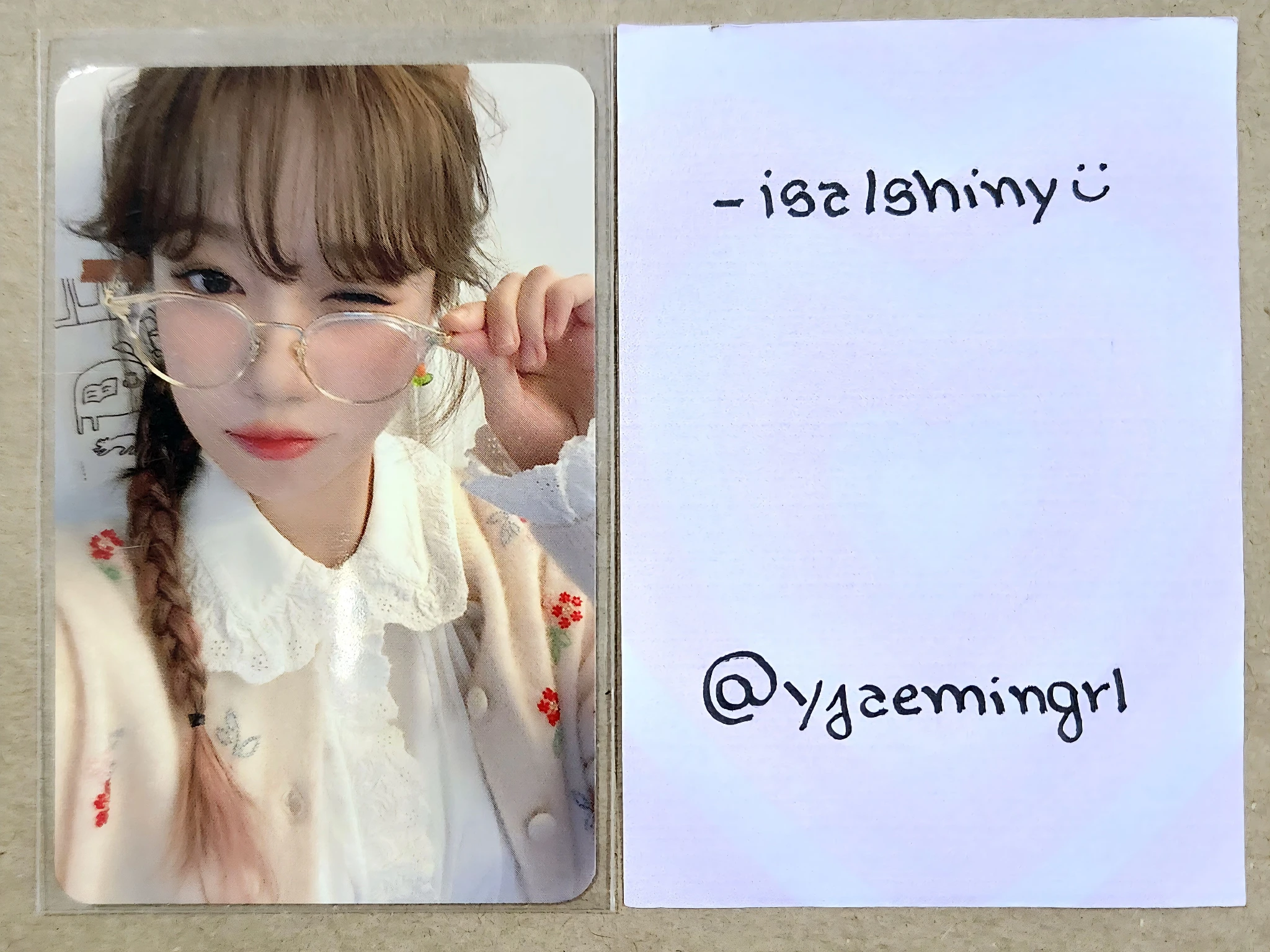 Jo Yuri Jo Yuri Jo Yuri - Jo Yuri - 2022 JOYURI FAN MEETING 'Op.22 Y-Waltz' Event trading card fan meeting pop-up store listing photo 1