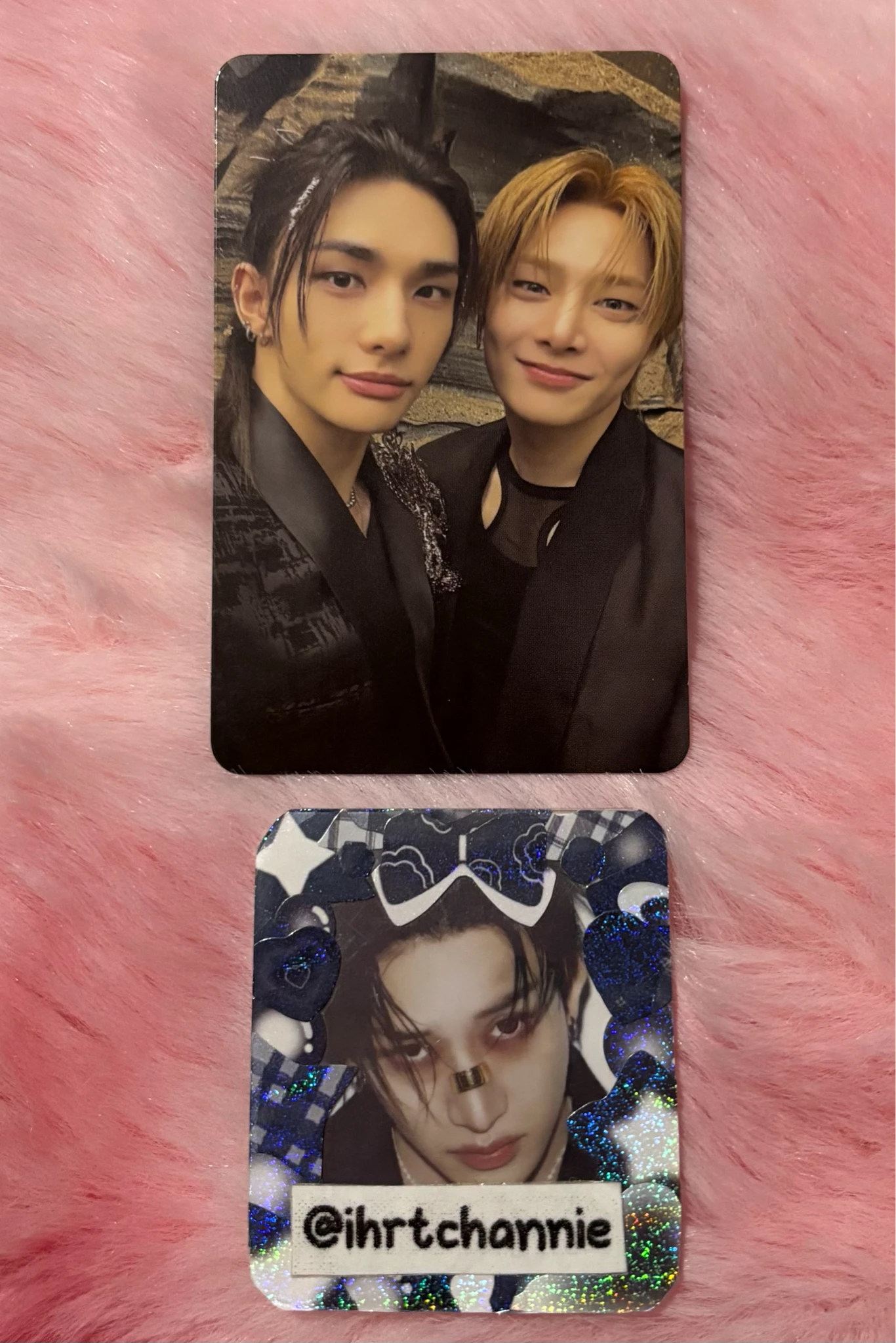 Stray Kids Stray Kids - Hyunjin & I.N - This & That Album album photocard this version listing photo 1