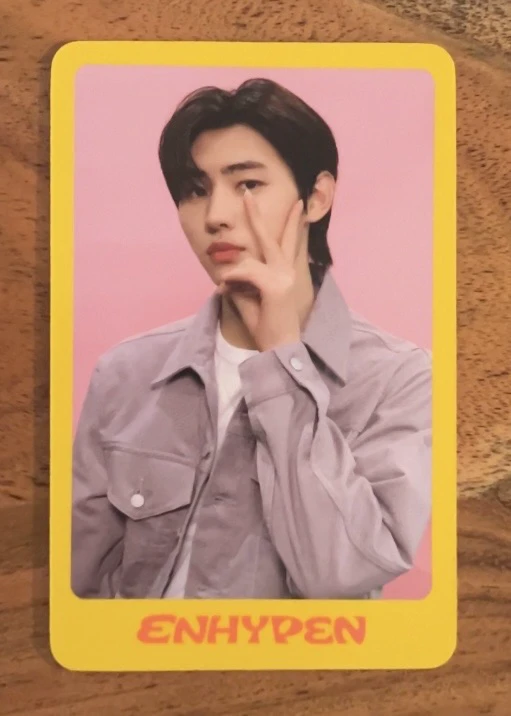 ENHYPEN Sunghoon ENHYPEN - Sunghoon - ENHYPEN - DICON DFESTA OFFICIAL MINI EDITION PHOTOBOOK Other photocard set listing photo 1