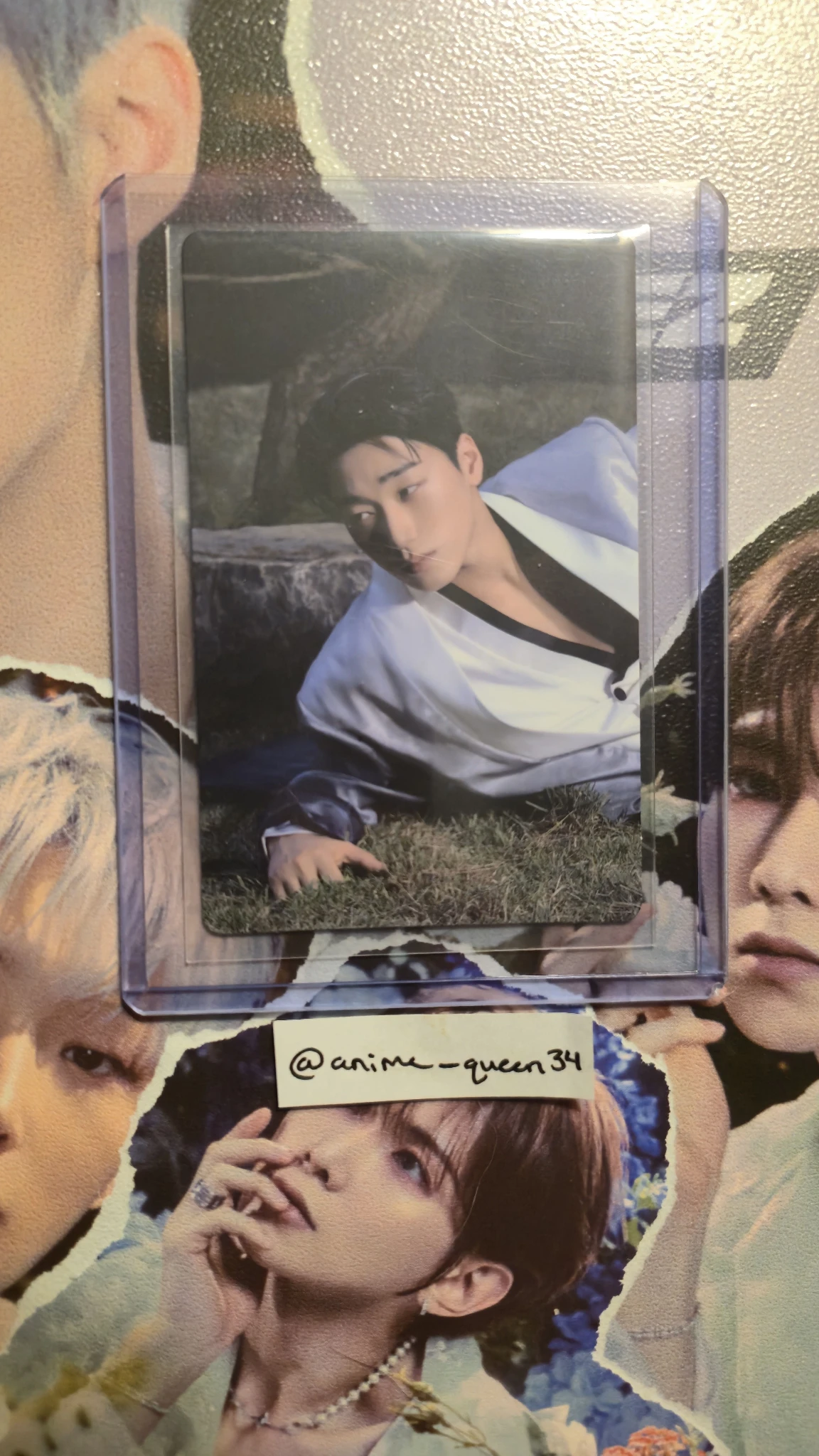 ATEEZ San ATEEZ - San - Golden Hour : Part.4 Album A version qr card poca album album photocard listing photo 1