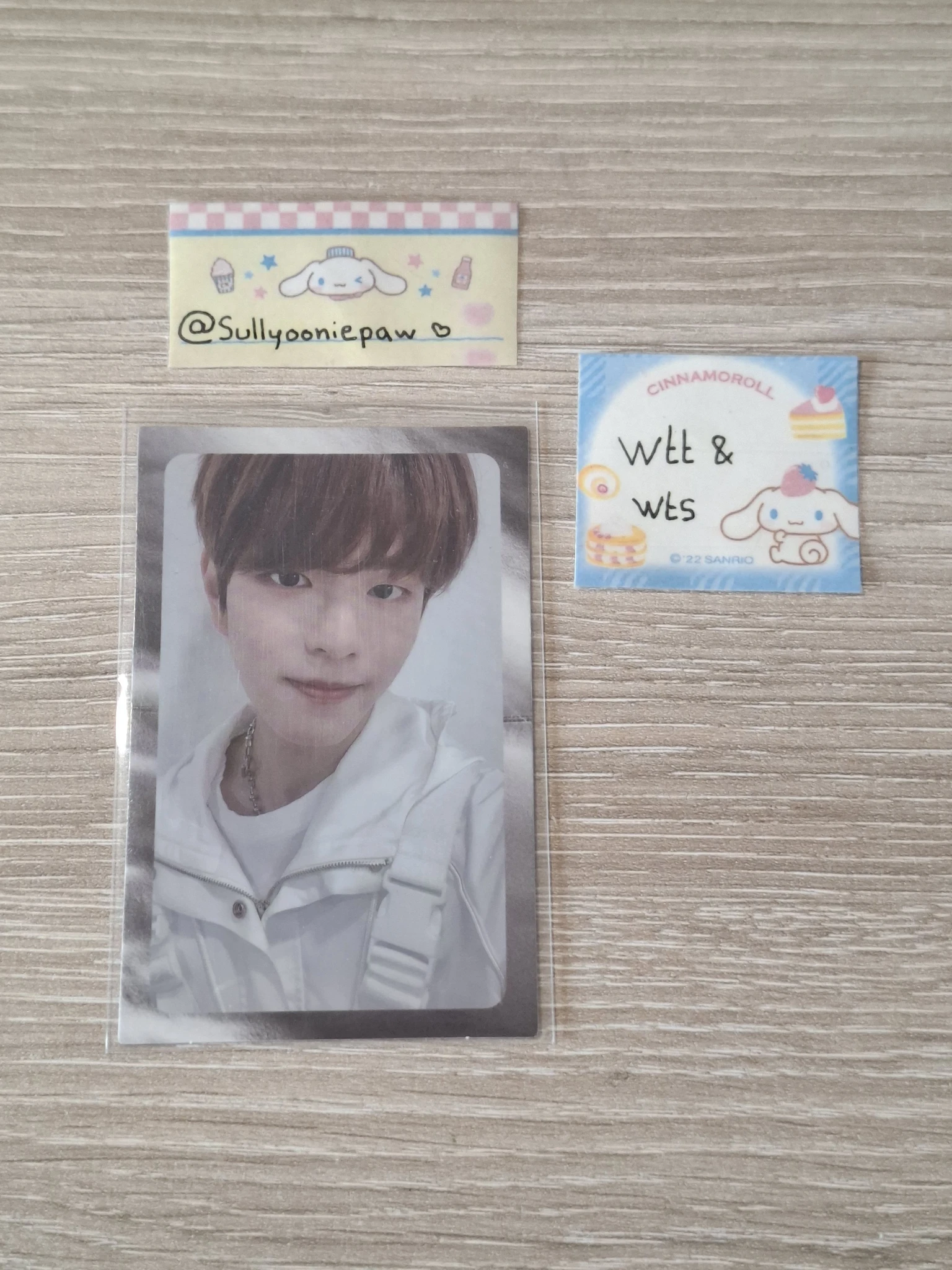 Stray Kids Seungmin Stray Kids - Seungmin - Clé: Levanter Album album photocard silver border ver. listing photo 1
