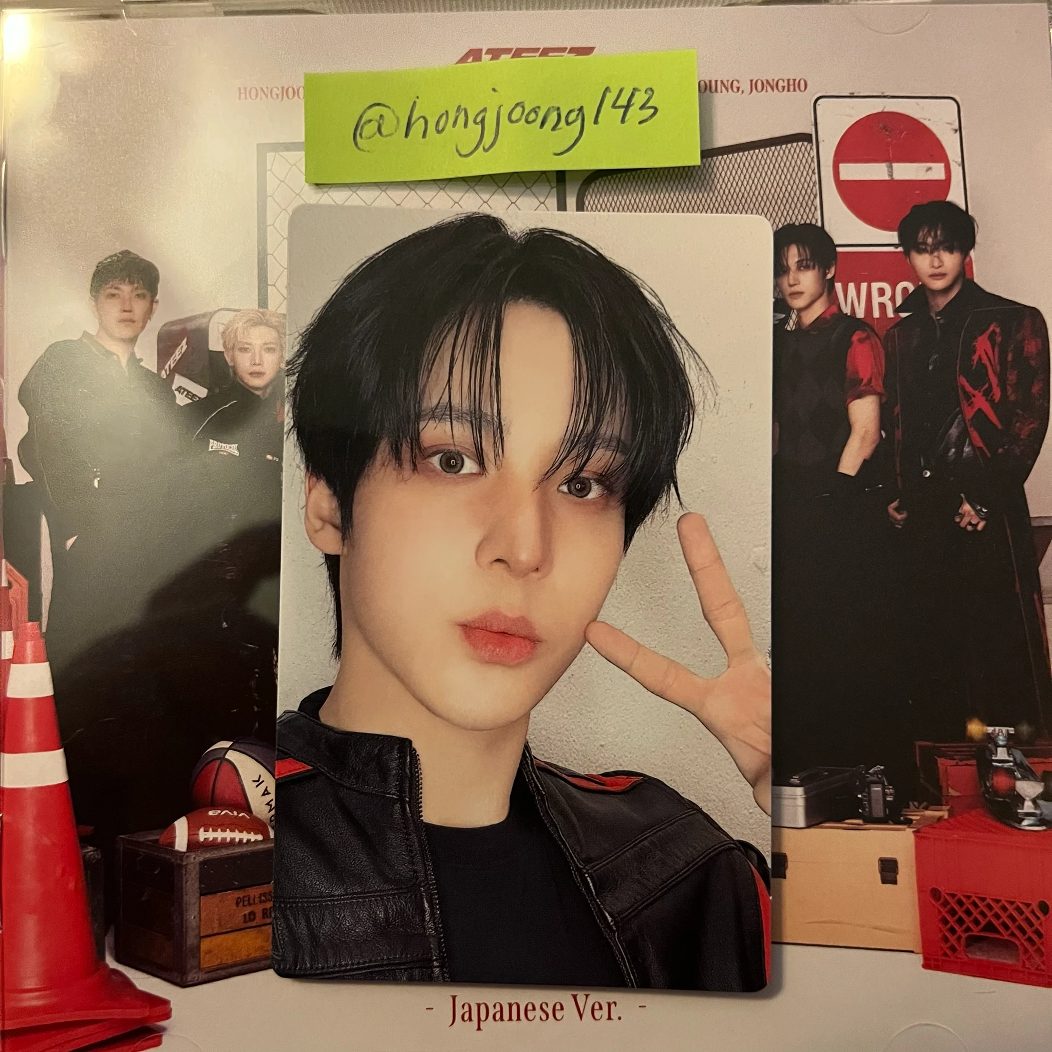 ATEEZ Yunho ATEEZ - Yunho - BAD Album album photocard flash price version japanese album listing photo 1