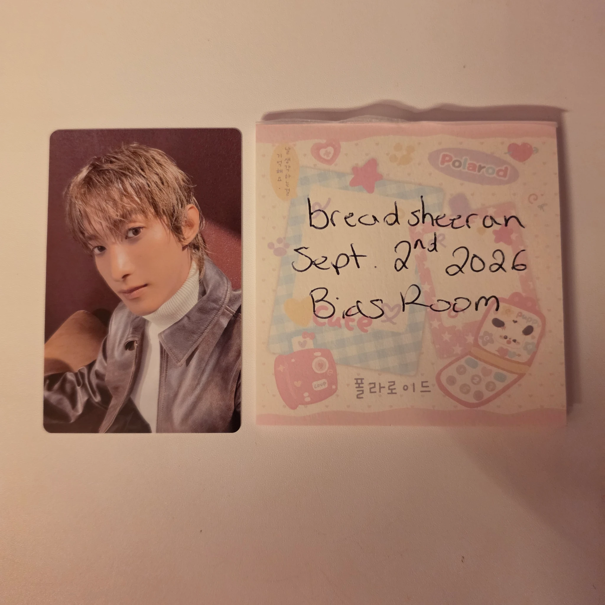 SEVENTEEN DK SEVENTEEN - Seungkwan & DK - Serenade Album album photocard listing photo 1