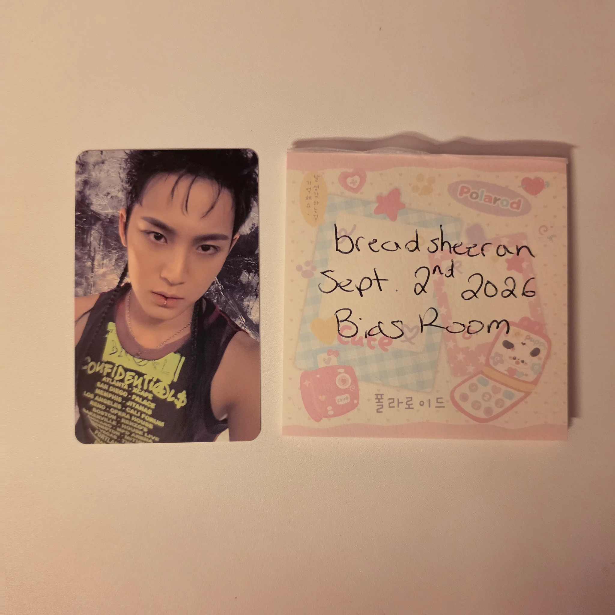 SEVENTEEN Mingyu SEVENTEEN - Mingyu - HAPPY BURSTDAY Album withmuu lucky draw round 1 listing photo 1
