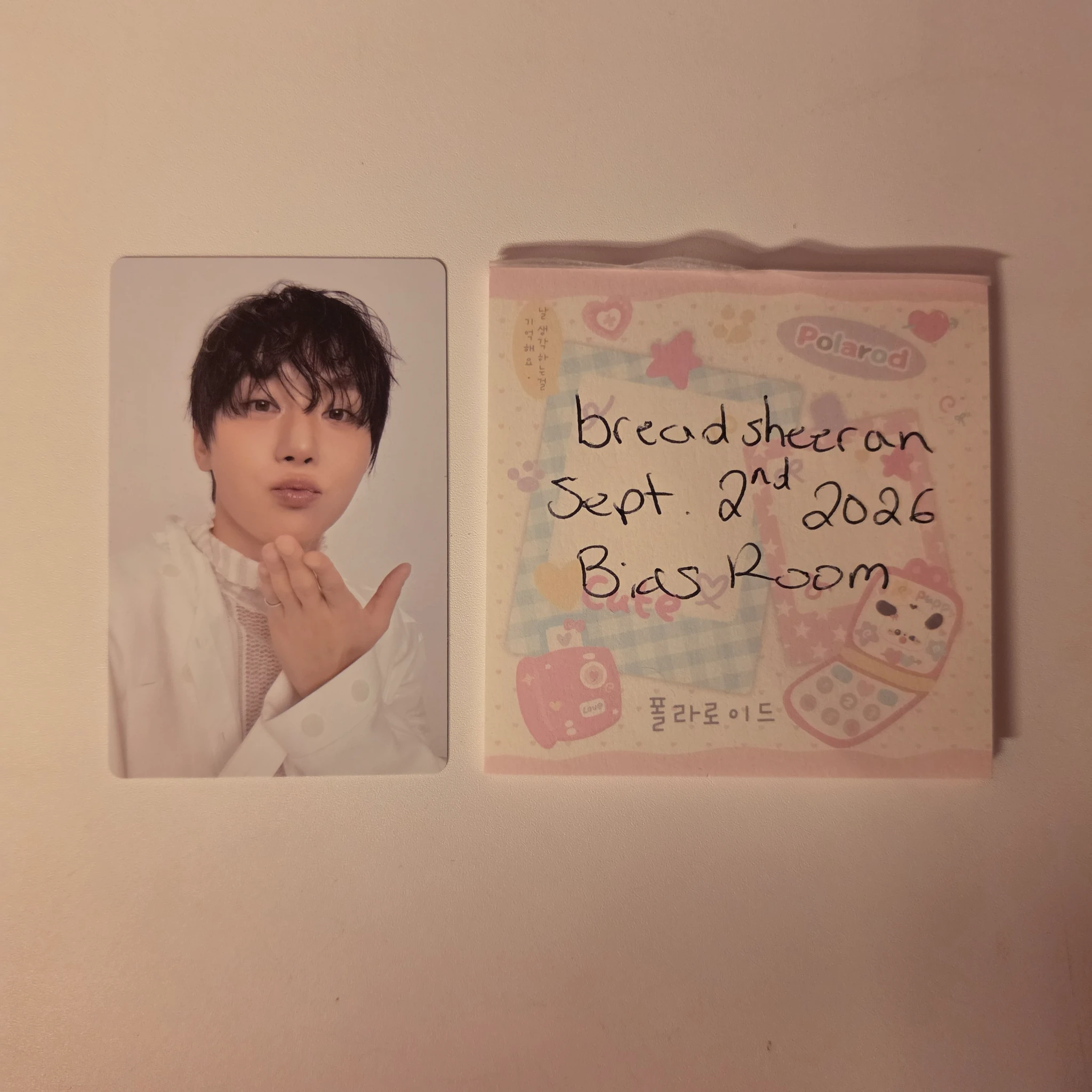 SEVENTEEN Seungkwan SEVENTEEN - Seungkwan - Serenade Album album photocard Echo Version listing photo 1