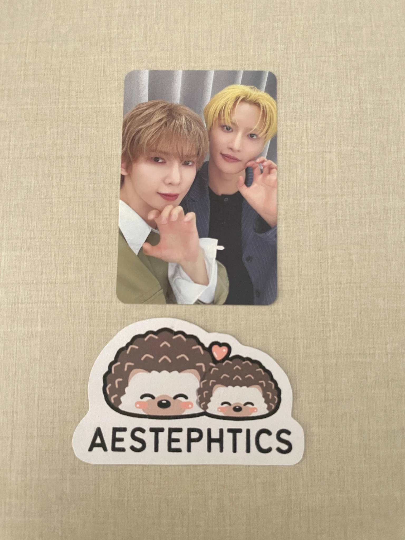 ATEEZ ATEEZ - Seonghwa & Yeosang - GOLDEN HOUR : Part.5 Album makestar lucky draw (LD) unit listing photo 1
