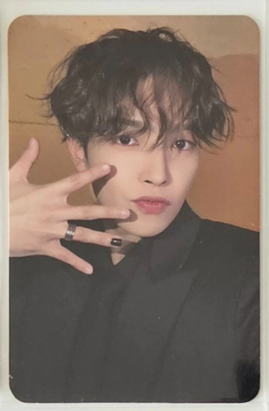 ATEEZ Hongjoong ATEEZ - Hongjoong - THE WORLD EP.FIN: WILL Album fromm store pre-order benefit (pob) listing photo 1
