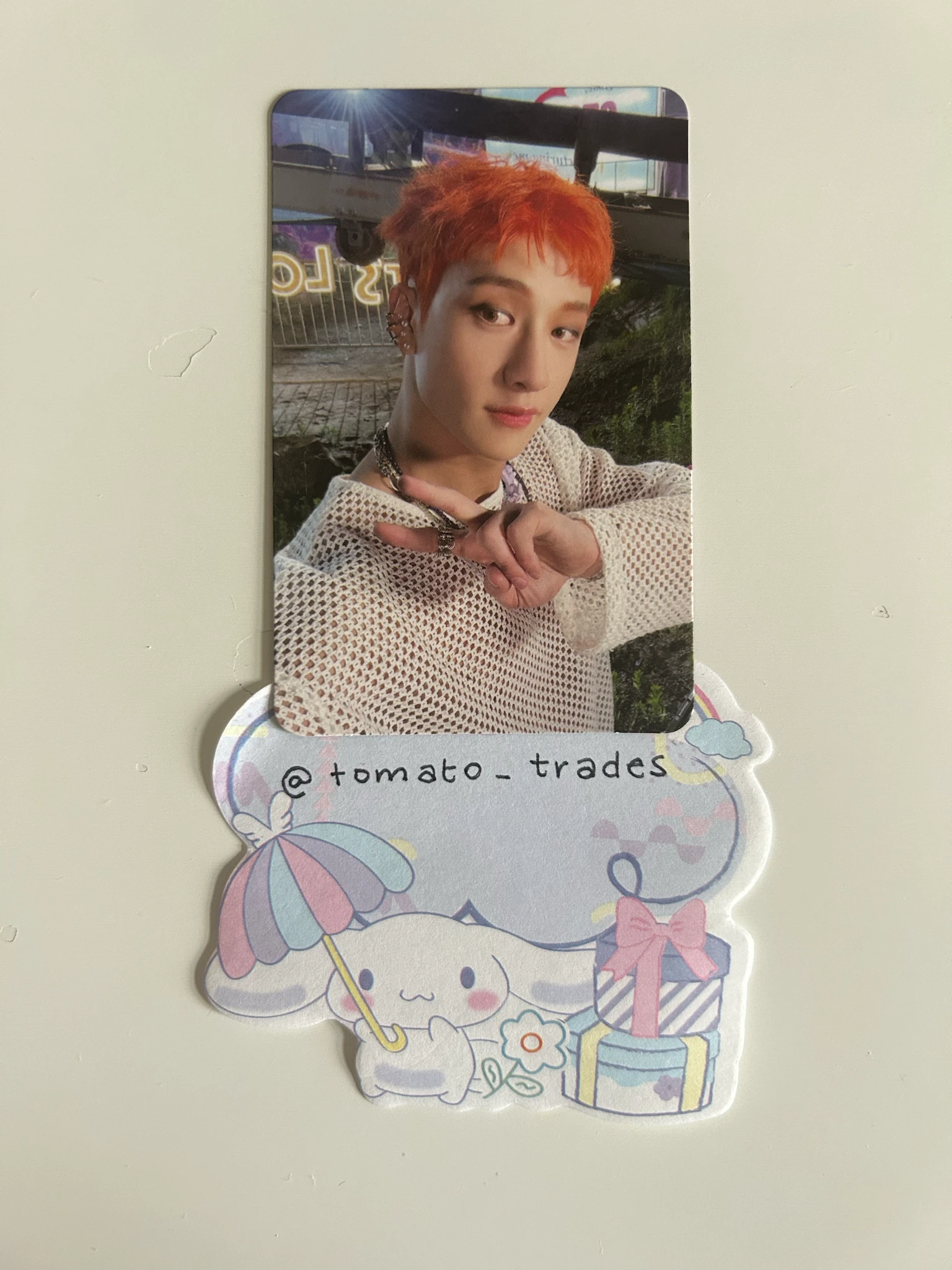 Stray Kids Bang Chan Stray Kids - Bang Chan - Oddinary Album album photocard Bang Chan listing photo 1