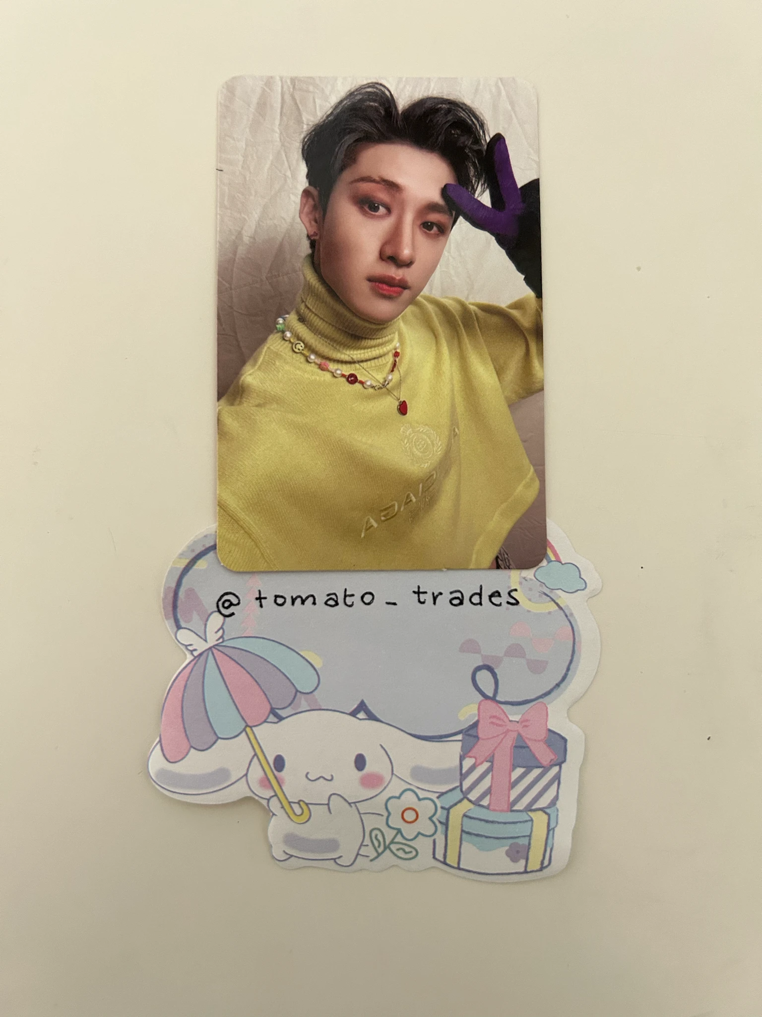 Stray Kids Bang Chan Stray Kids - Bang Chan - Oddinary Album album photocard Bang Chan listing photo 1