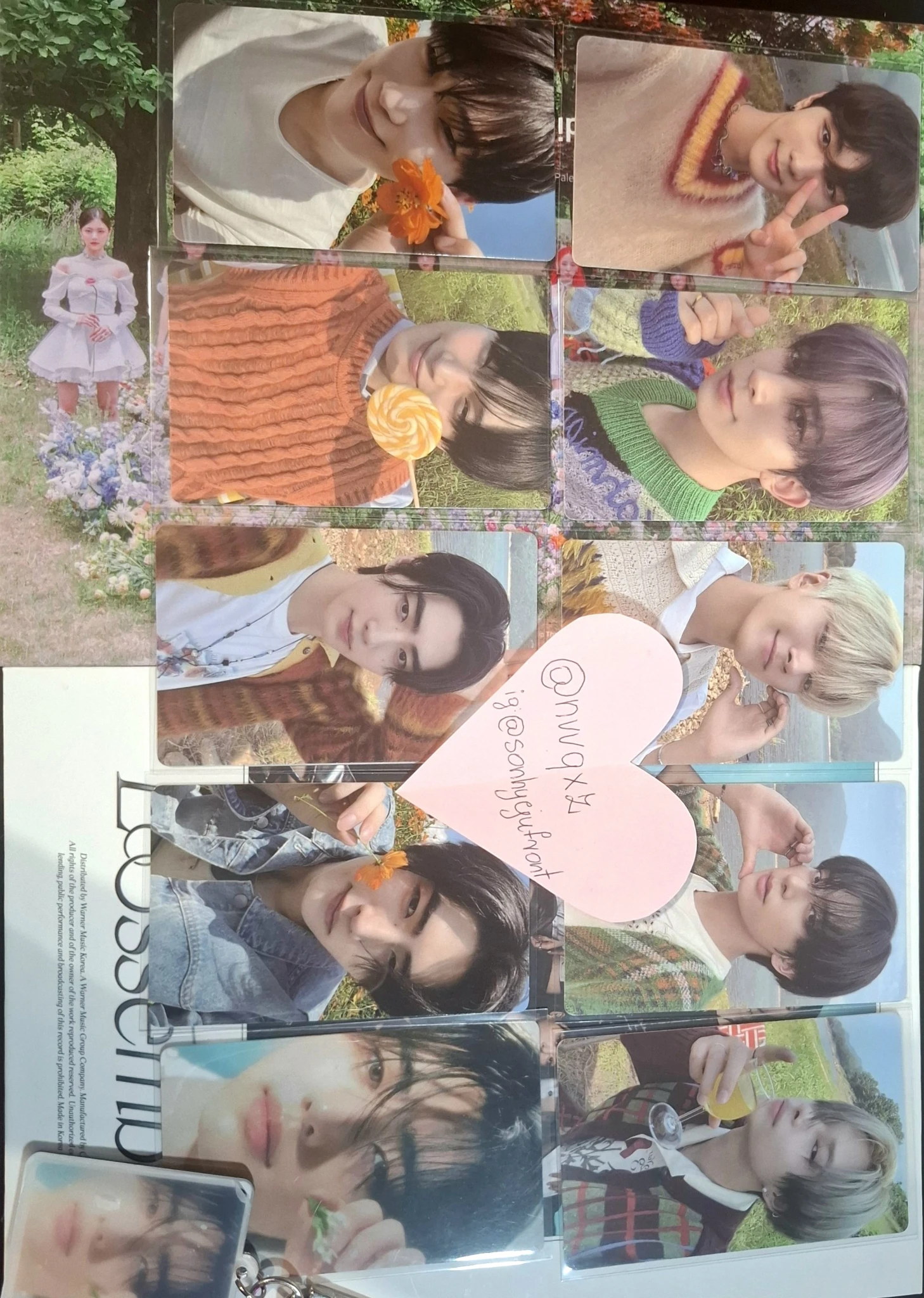 ENHYPEN Jake ENHYPEN - Jake - ORANGE BLOOD Album korean album weverse album version listing photo 1