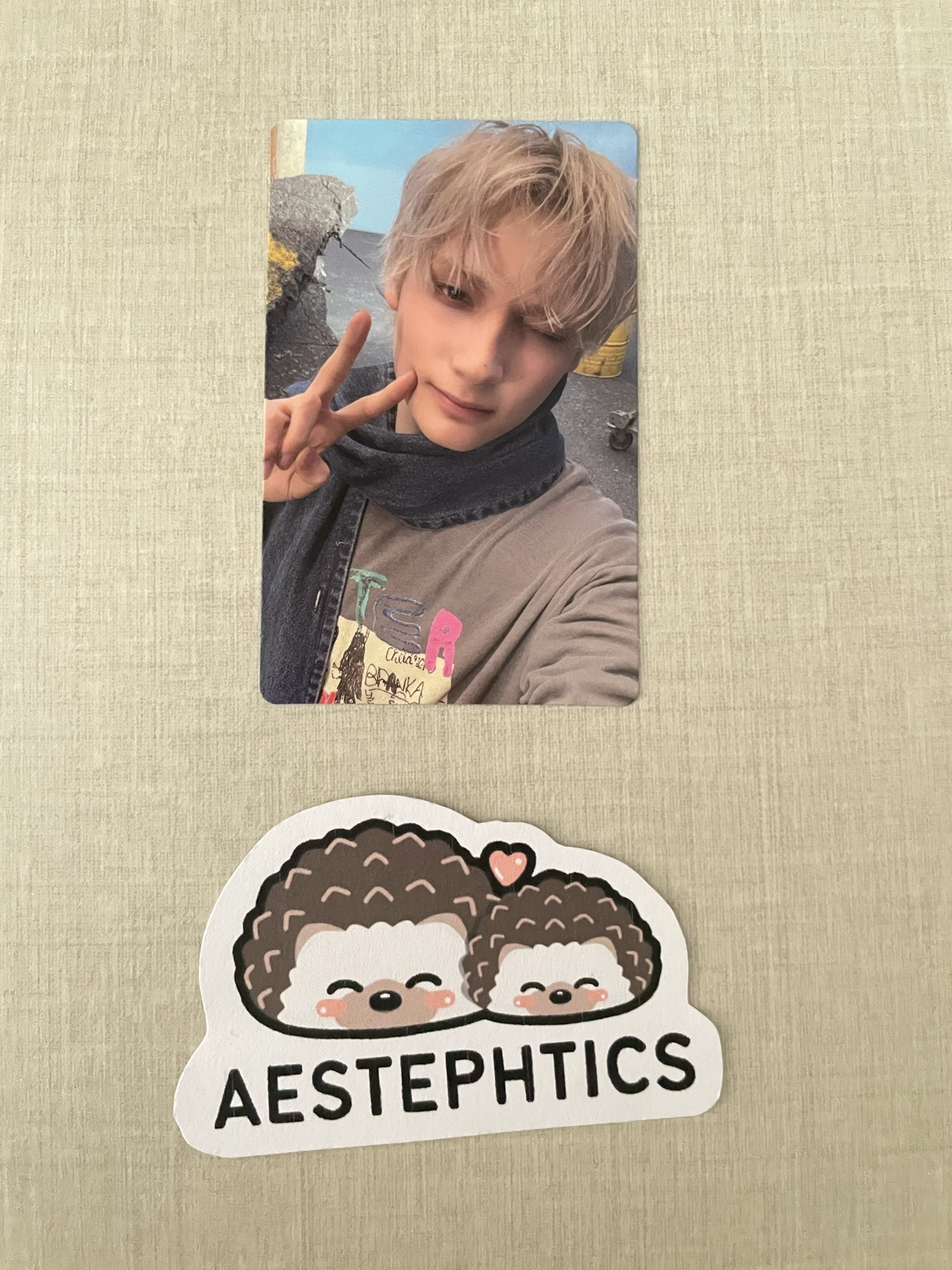 TOMORROW X TOGETHER Huening Kai TOMORROW X TOGETHER - Huening Kai - 7TH YEAR: A Moment of Stillness in the Thorns Album lucky draw listing photo 1