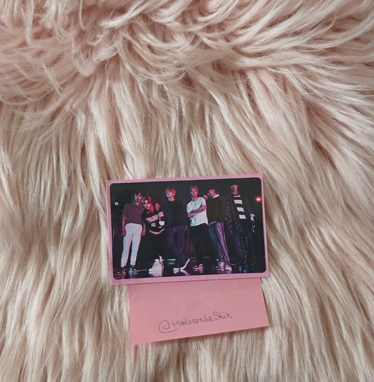 MONSTA X MONSTA X - All About Luv Album album photocard horizontal member version english album listing photo 1