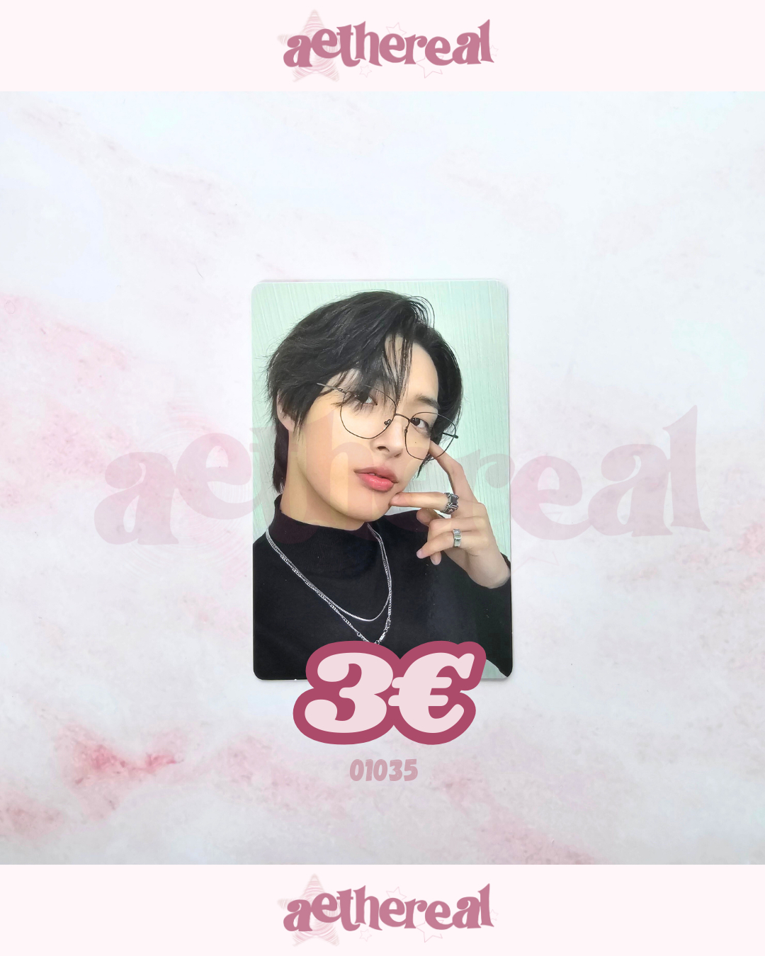 ATEEZ Mingi ATEEZ - Mingi - Golden Hour : Part.3 Album version 2 poca album album photocard listing photo 1