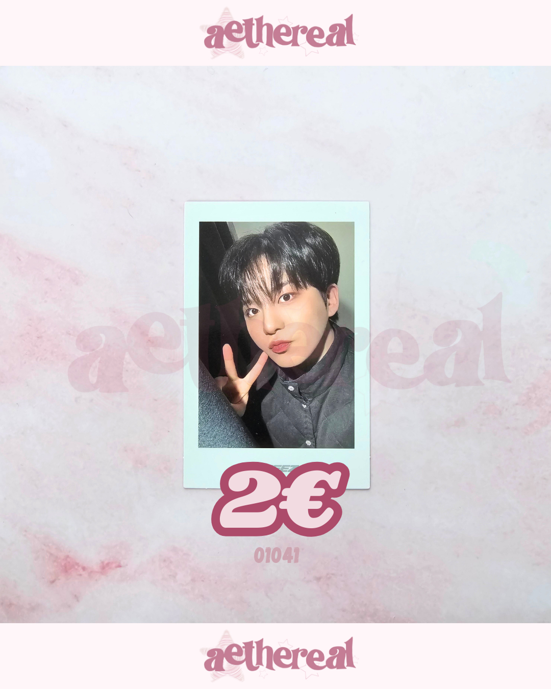 ATEEZ Jongho ATEEZ - Jongho - Golden Hour : Part.3 Album - Poca Album Polaroid listing photo 1