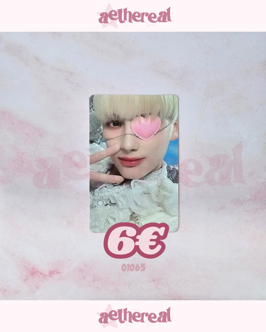 TOMORROW X TOGETHER Huening Kai TOMORROW X TOGETHER - Huening Kai - The Chaos Chapter: FREEZE Album album photocard world version listing photo 1