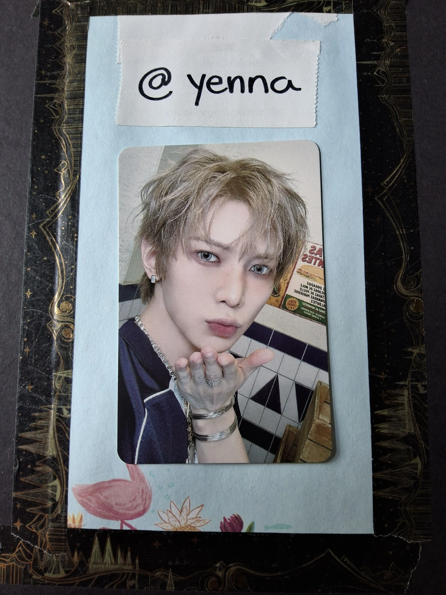 ATEEZ Yeosang ATEEZ - Yeosang - POP-UP: Golden Hour : Part.5 (Soundwave) Other trading card soundwave listing photo 1