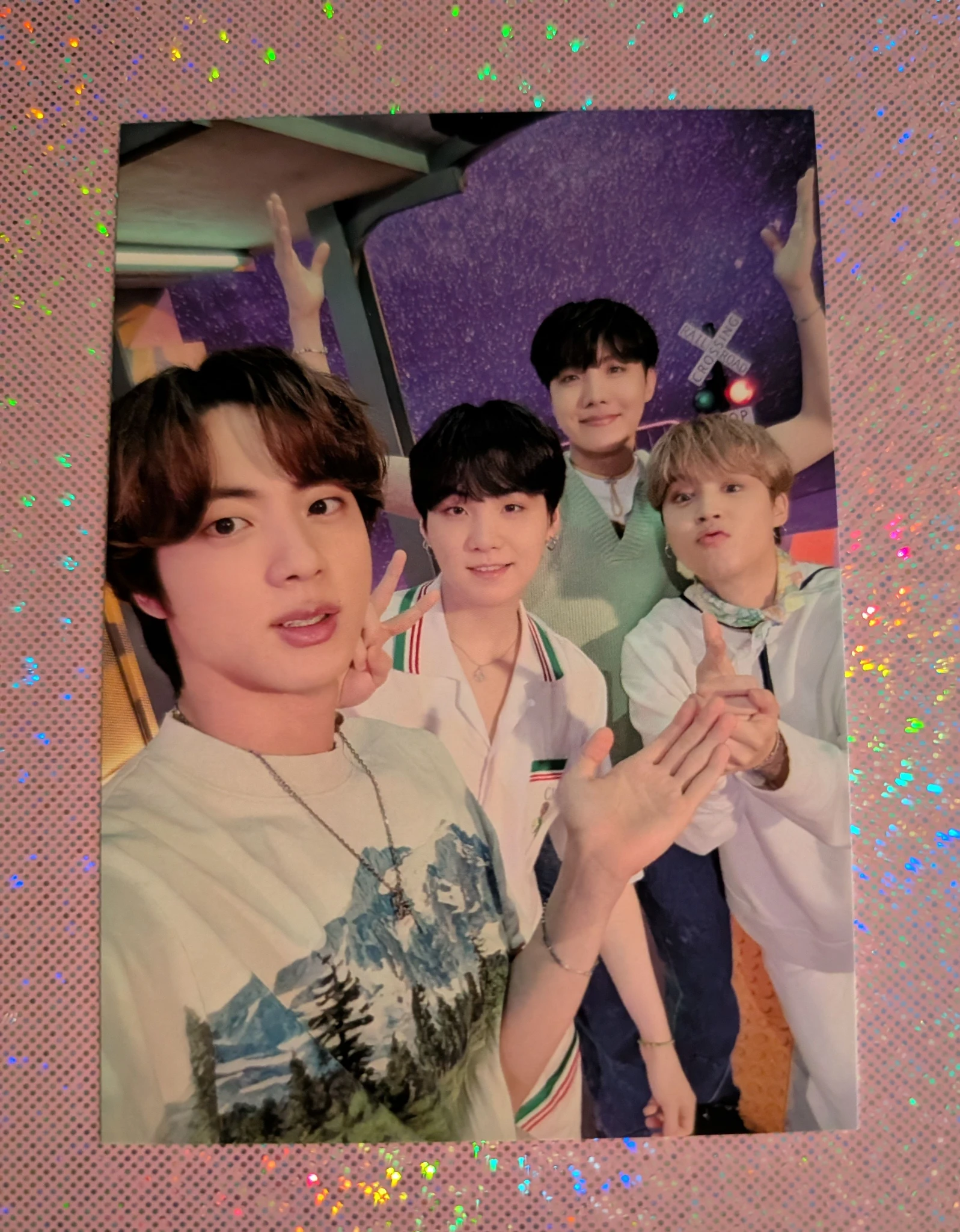 BTS BTS - 2021 Muster Sowoozoo Event merch photocard glass set listing photo 1