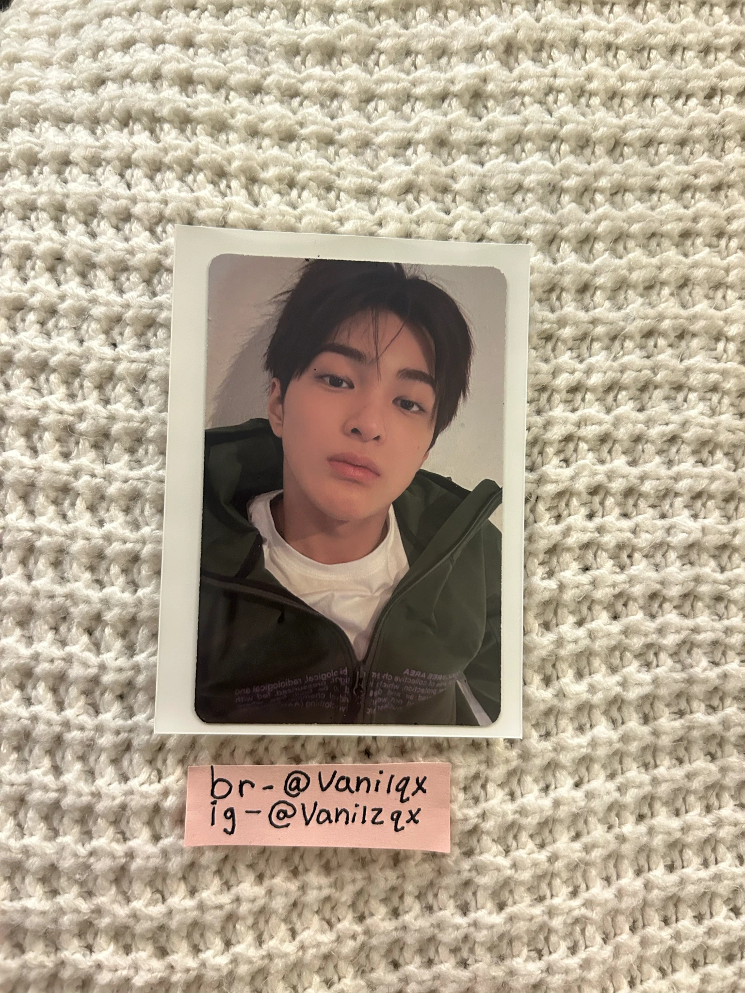 CORTIS Keonho CORTIS - Keonho - GREENGREEN Album album photocard studio version scratch card listing photo 1