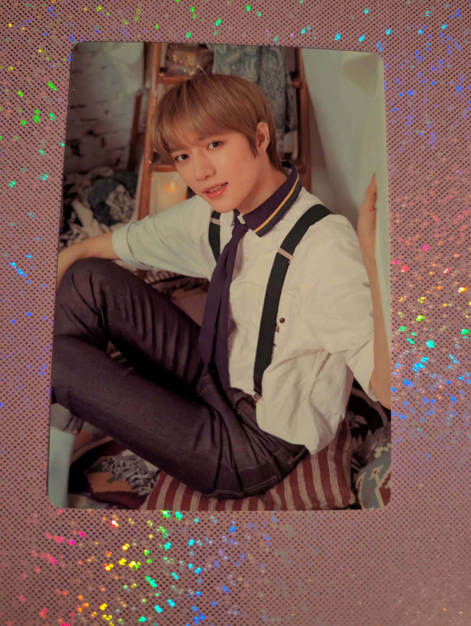TOMORROW X TOGETHER Beomgyu TOMORROW X TOGETHER - Beomgyu - 2021 TXT FANLIVE SHINE X TOGETHER Event mini photocard listing photo 1