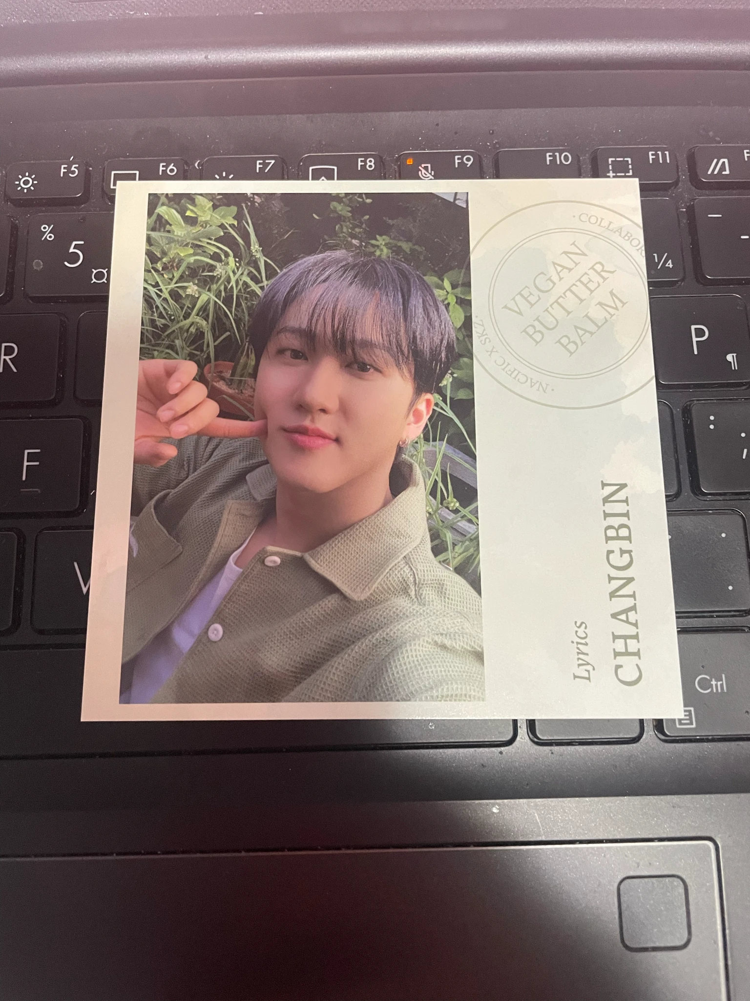 Stray Kids Changbin Stray Kids - Changbin - NACIFIC x Stray Kids Other square photo brand collaboration round 21 nacific double-sided listing photo 1