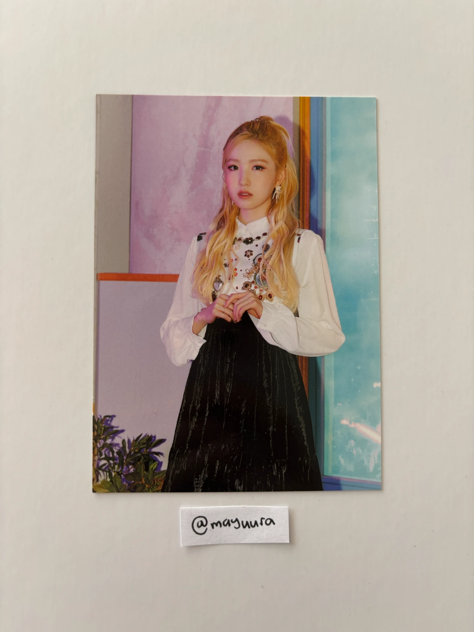 IZ*ONE Hitomi IZ*ONE - Hitomi - One-reeler / Act IV Album KiT/kihno version non-standard size listing photo 1