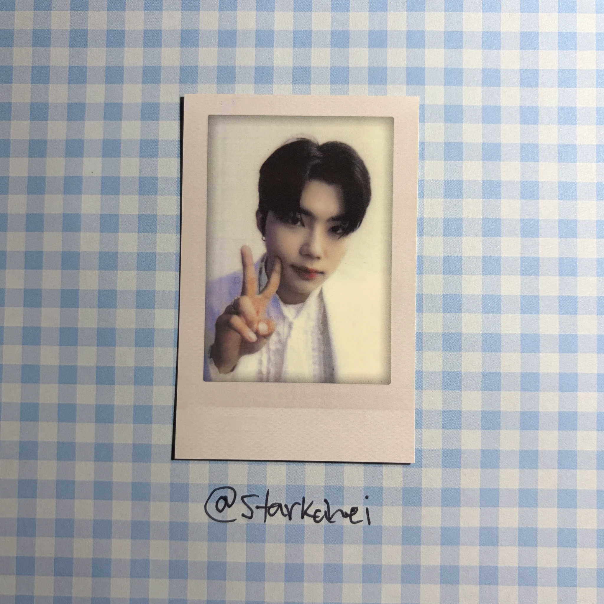 ZEROBASEONE Gunwook ZEROBASEONE - Gunwook - 2023 FAN-CON Event trading card E version polaroid listing photo 1