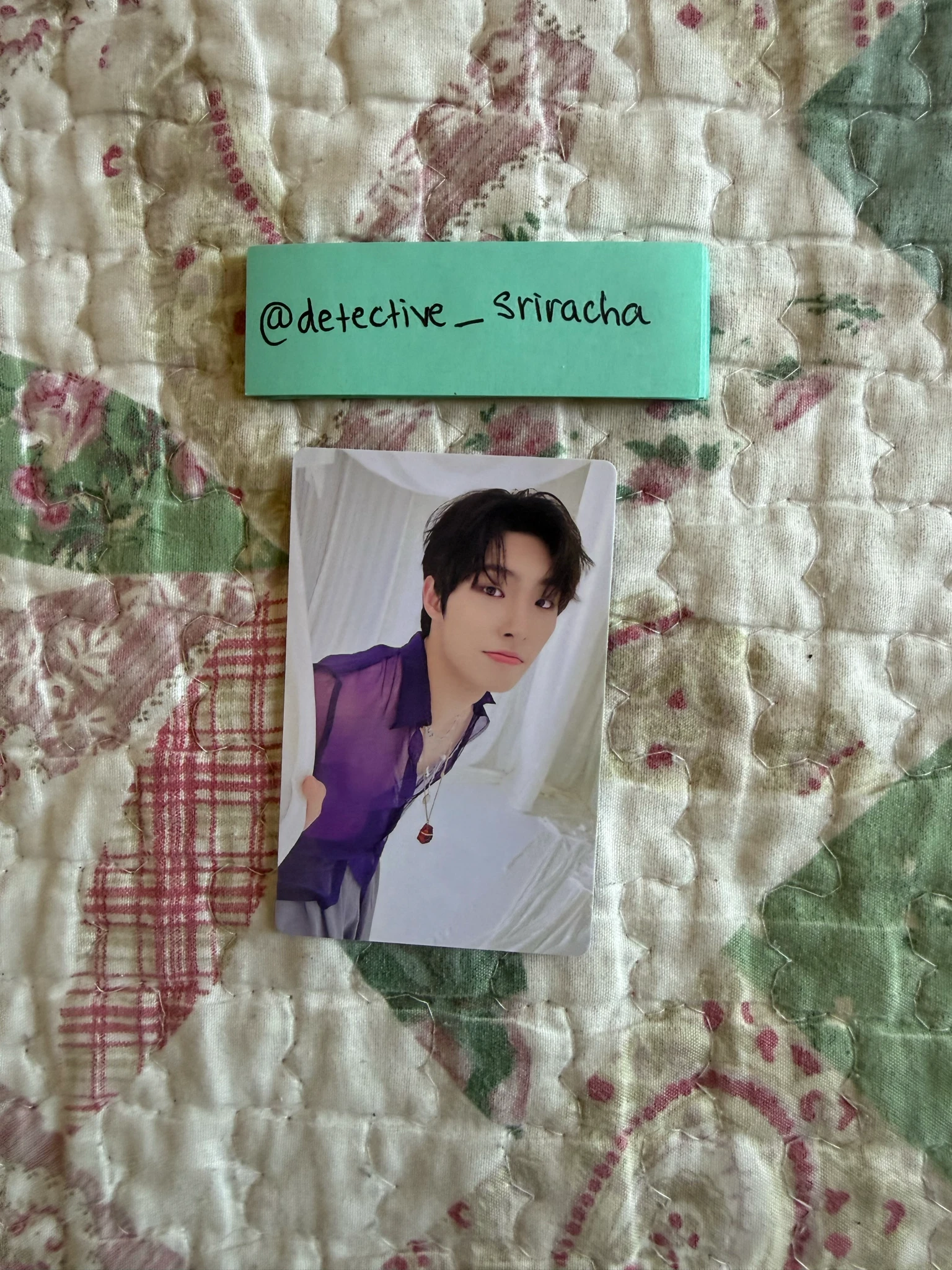 ATEEZ Mingi ATEEZ - Mingi - Golden Hour : Part.1 Album album photocard BLUE HOUR Z ver. listing photo 1