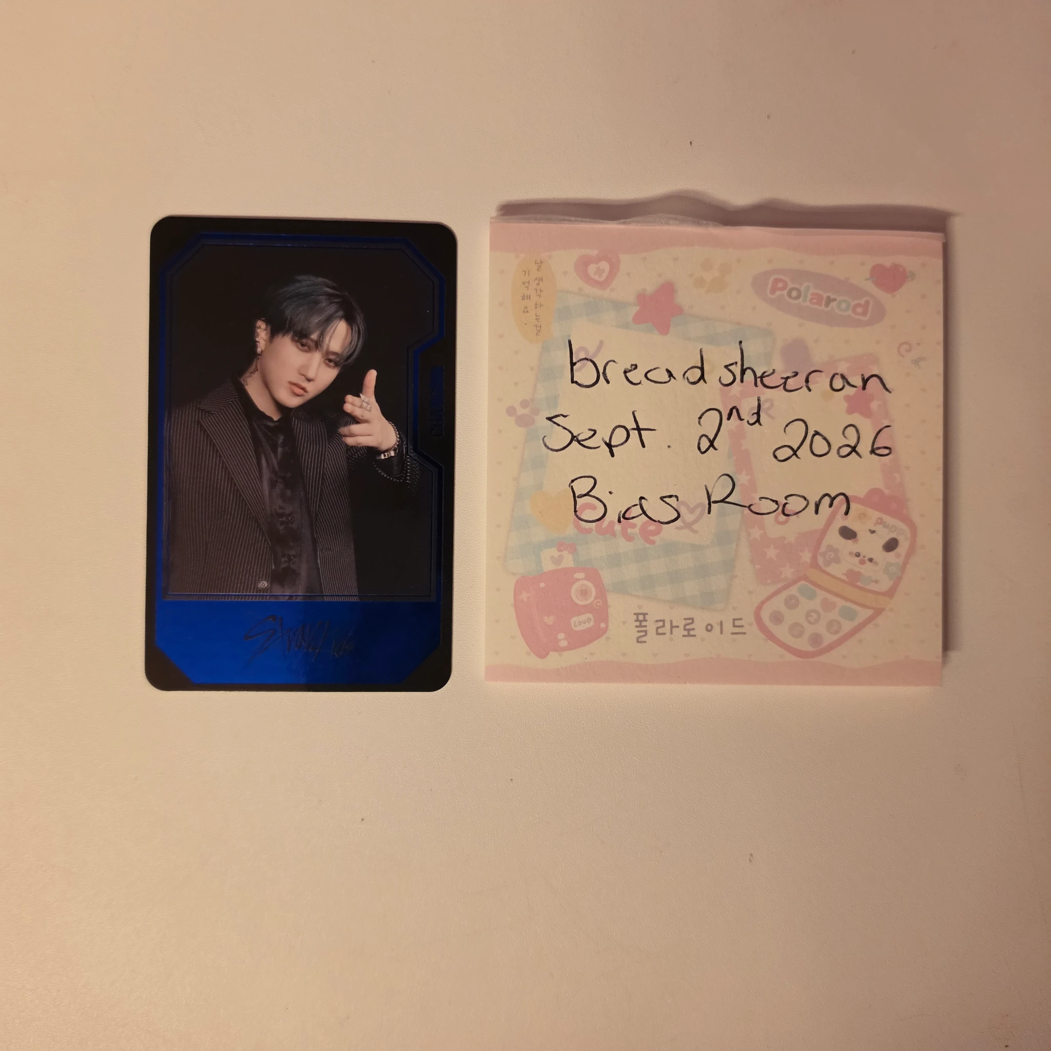 Stray Kids Changbin Stray Kids - Changbin - HOP Album hiptape version B version album photocard trading card limited edition bad image - replace listing photo 1
