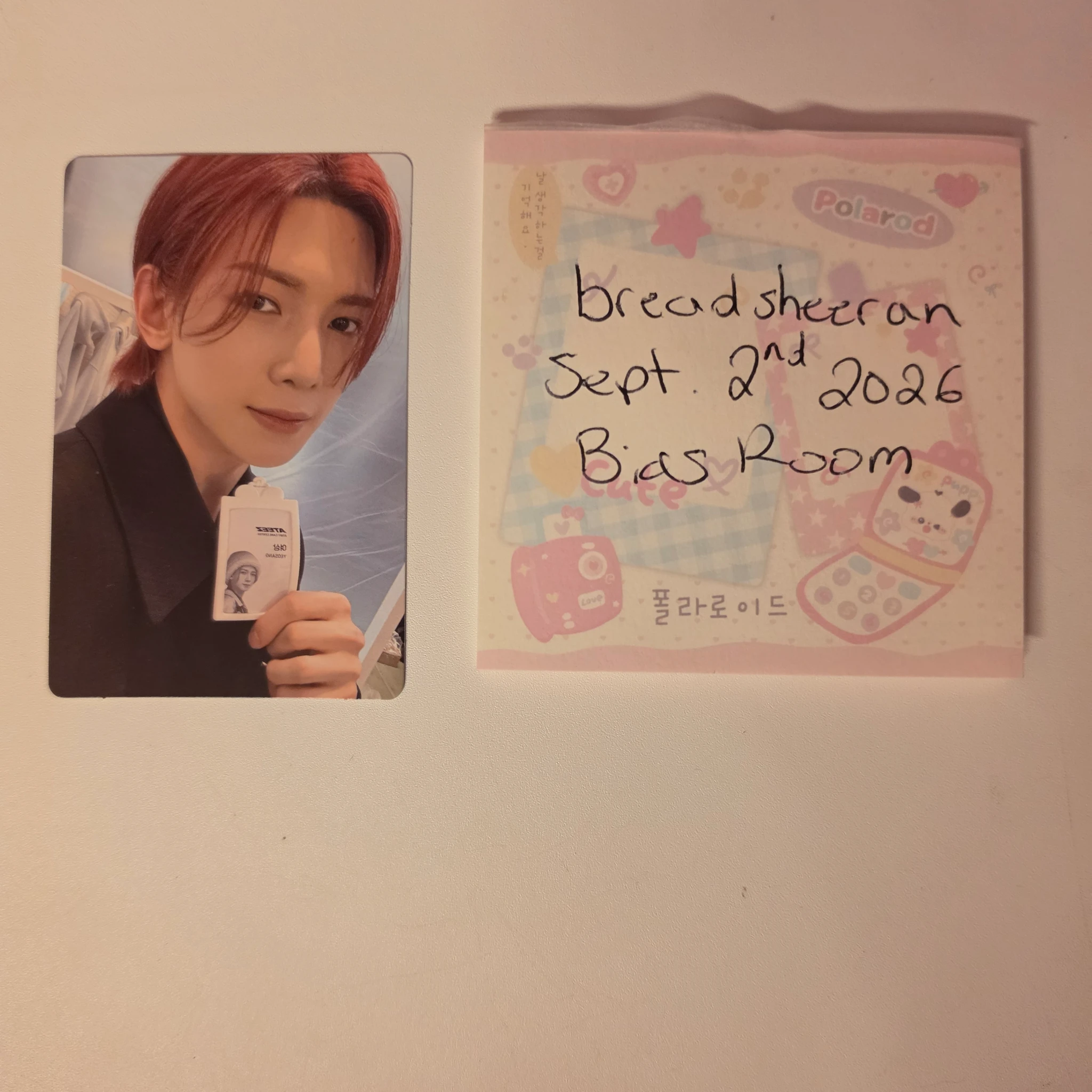 ATEEZ Yeosang ATEEZ - Yeosang - Golden Hour : Part.3 Album poca album album photocard version 1 listing photo 1