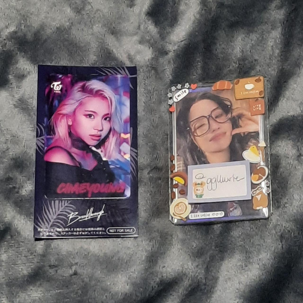 TWICE Chaeyoung TWICE - Chaeyoung - Breakthrough Album ic card sticker japan purchase benefit listing photo 1