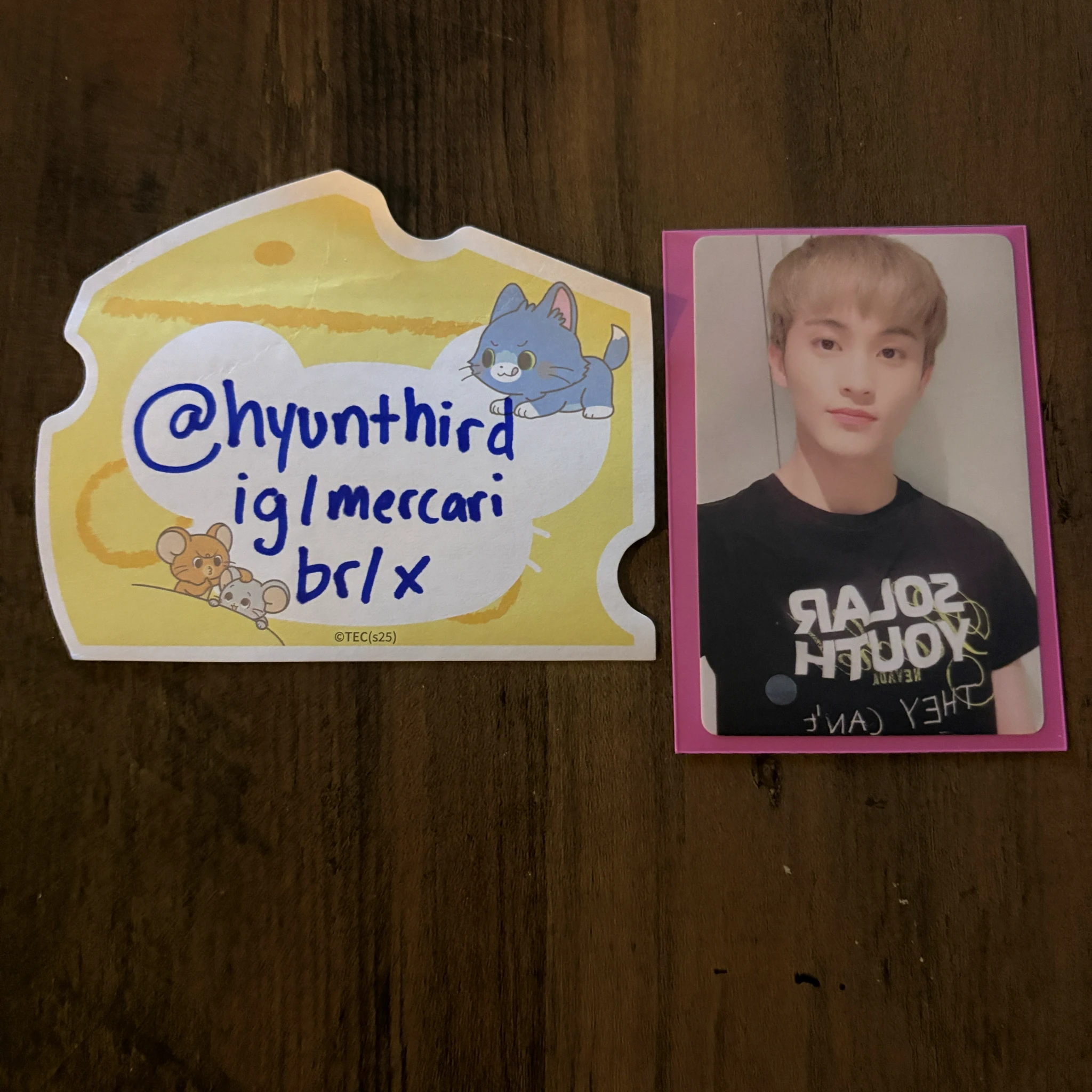 NCT Mark NCT - Mark - Universe Album video call (fancall) withfans / yizhiyu (yzy) listing photo 1