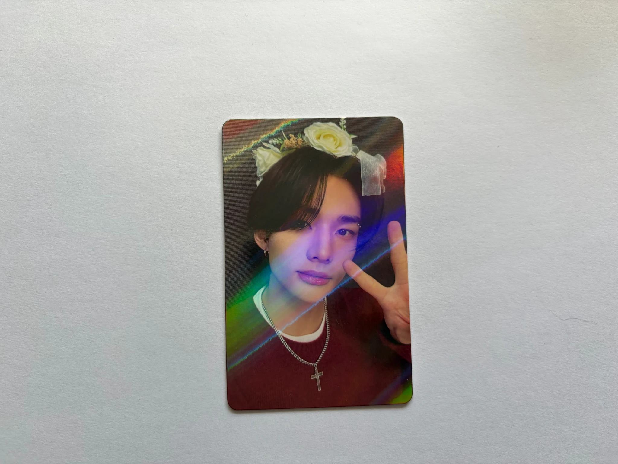 Stray Kids Hyunjin Stray Kids - Hyunjin - Rock-Star Album KMStation pre-order benefit (pob) round 3 listing photo 1