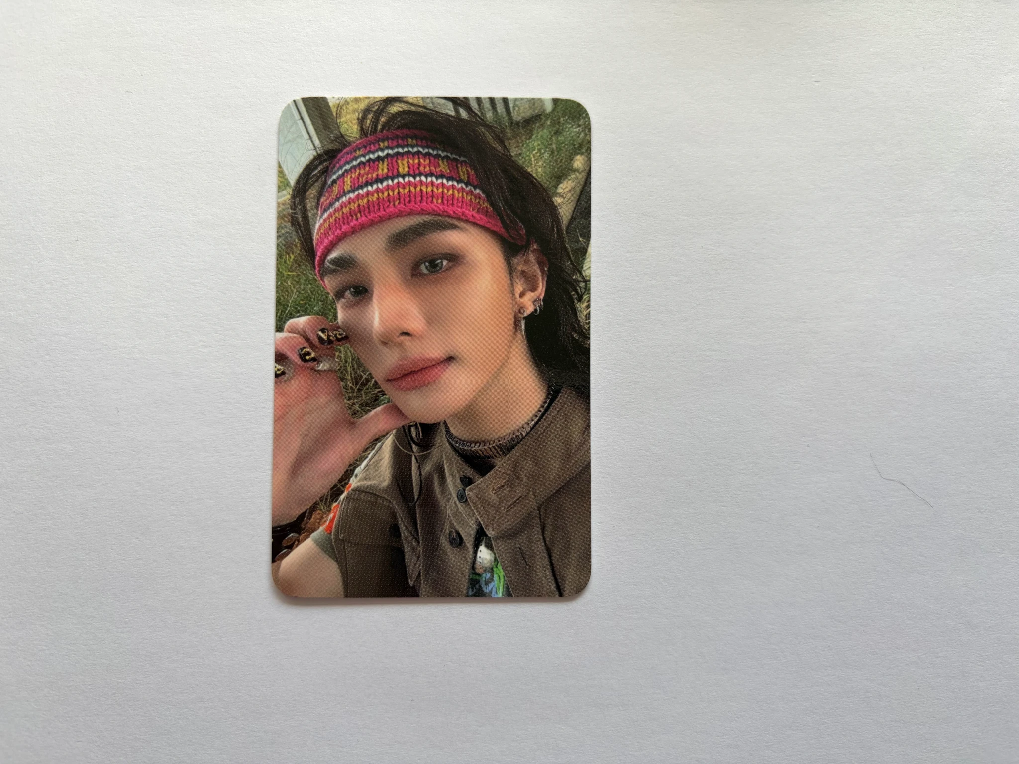 Stray Kids Hyunjin Stray Kids - Hyunjin - HOP Album pop-up lucky draw (LD) jyp/fans shop skzhop version listing photo 1