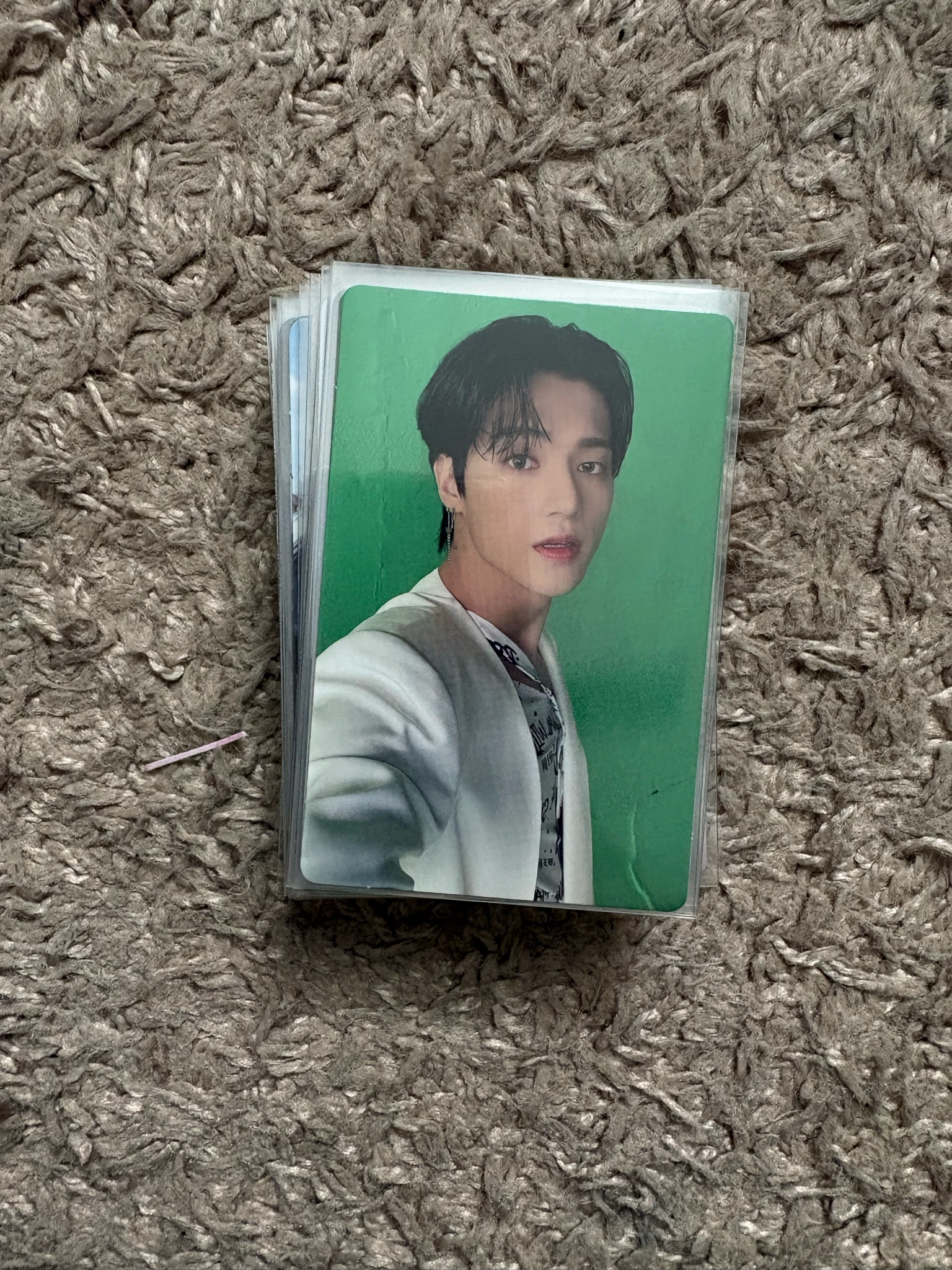 ATEEZ Wooyoung ATEEZ - Wooyoung - THE WORLD EP.1 : MOVEMENT Album album photocard digipack ver. US exclusive listing photo 1