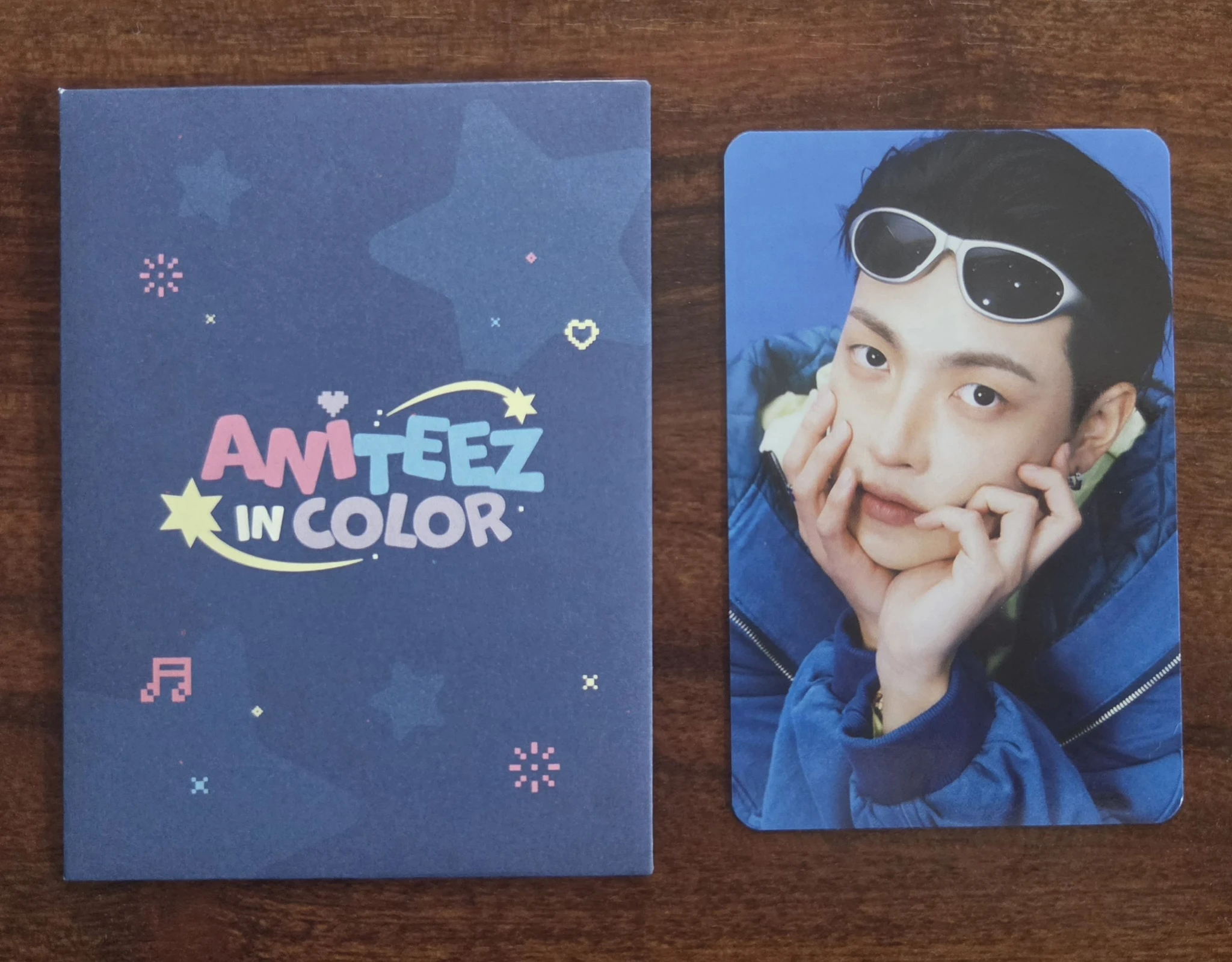ATEEZ Hongjoong ATEEZ - Hongjoong - ANITEEZ IN COLOR Other trading card listing photo 2