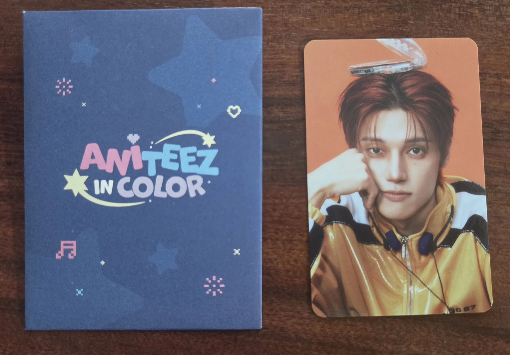 ATEEZ Wooyoung ATEEZ - Wooyoung - ANITEEZ IN COLOR Other trading card listing photo 2