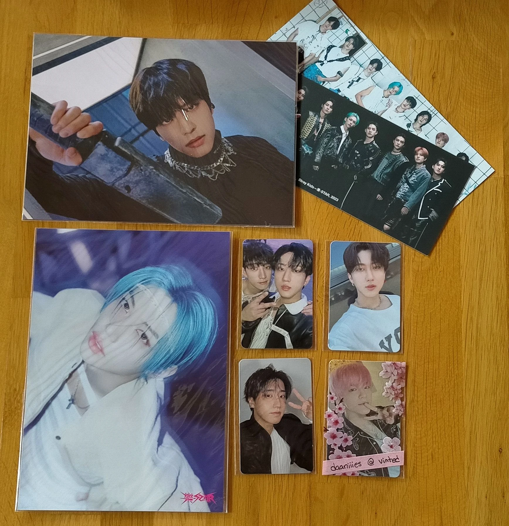 Stray Kids Stray Kids - Bang Chan & Changbin - Rock-Star Album album photocard listing photo 2