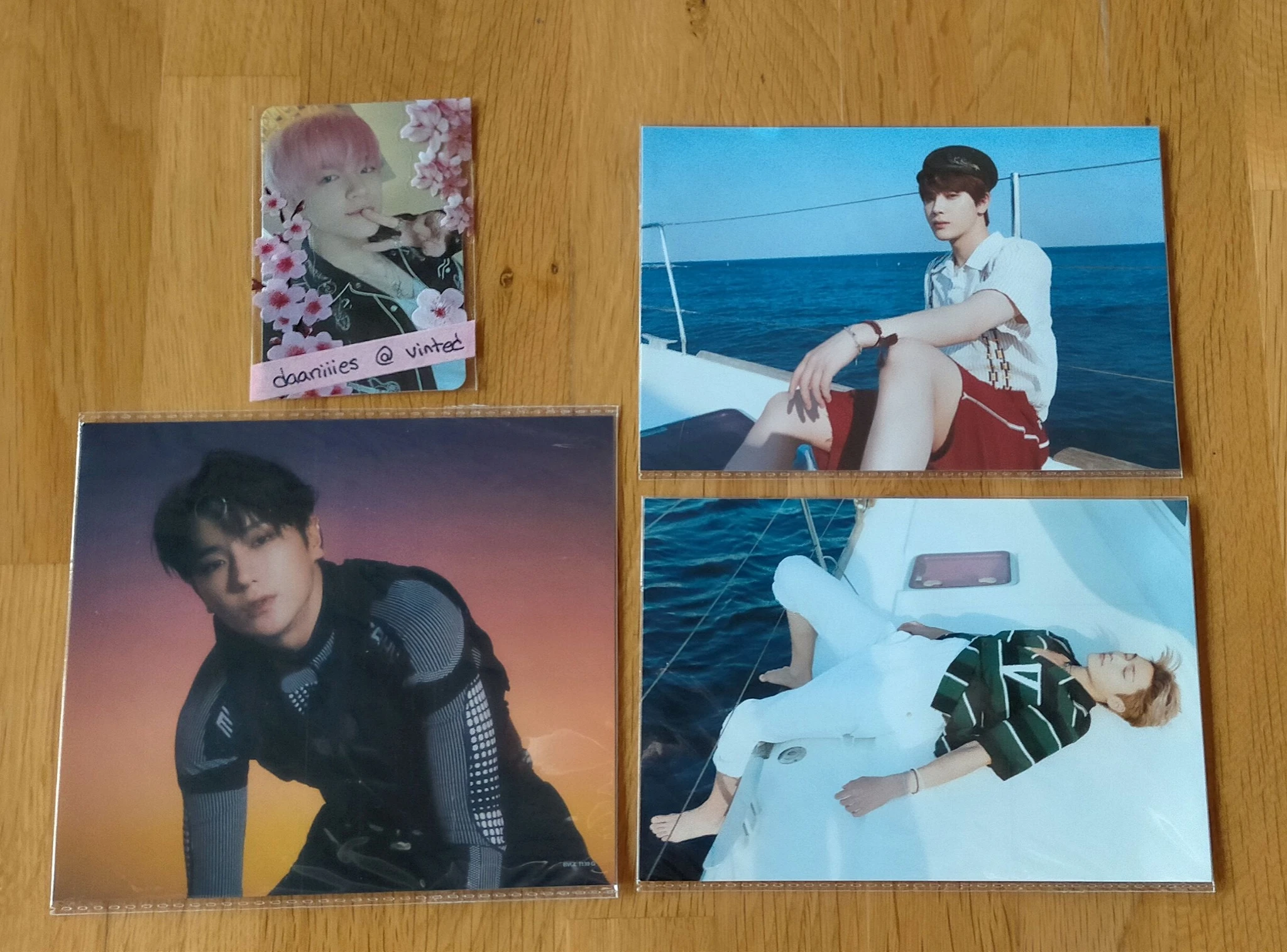 THE BOYZ Kevin THE BOYZ - Kevin - Be Aware Album postcard album inclusion listing photo 2