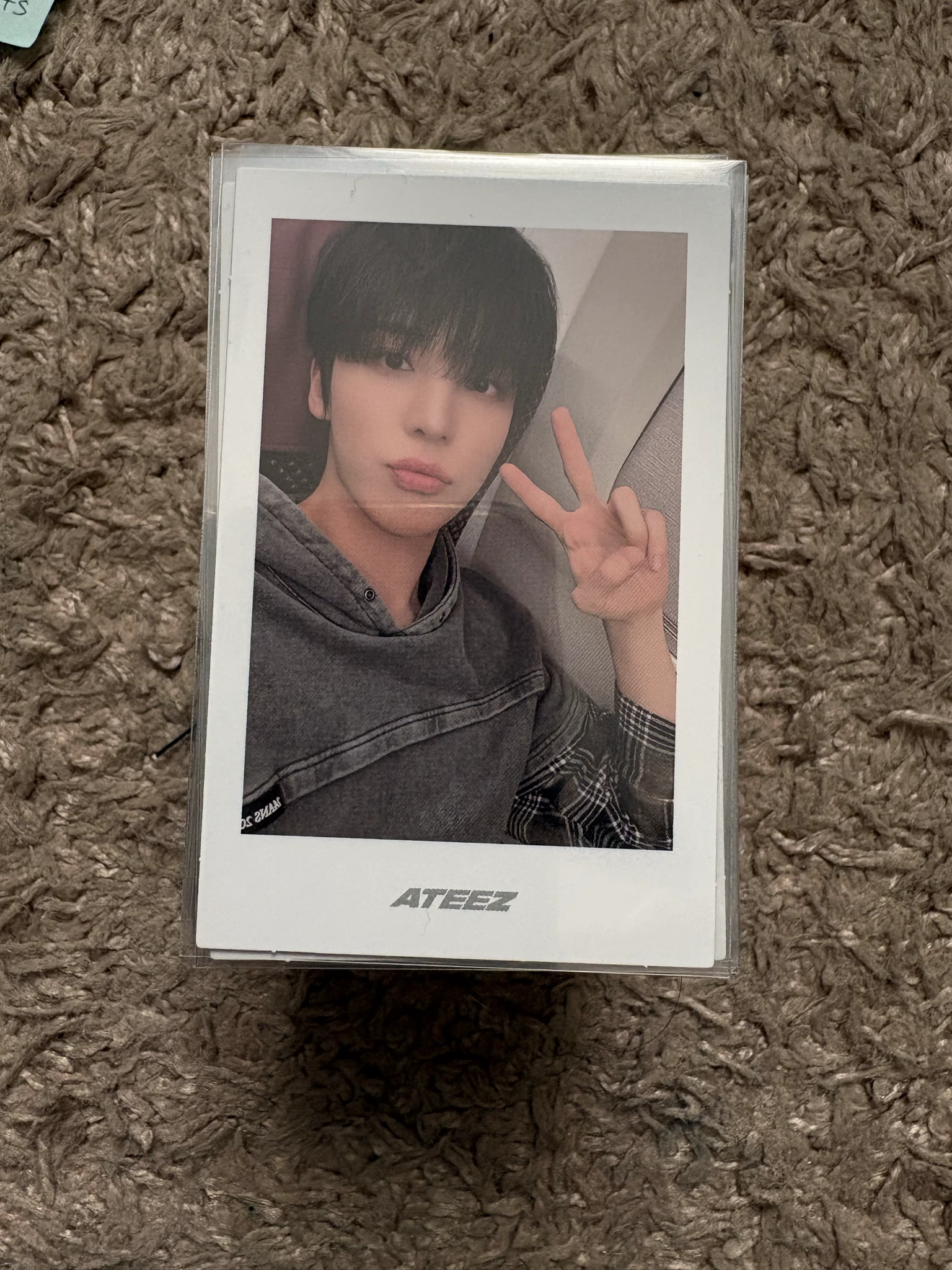 ATEEZ Yunho ATEEZ - Yunho - Golden Hour : Part.3 Album poca album polaroid listing photo 1
