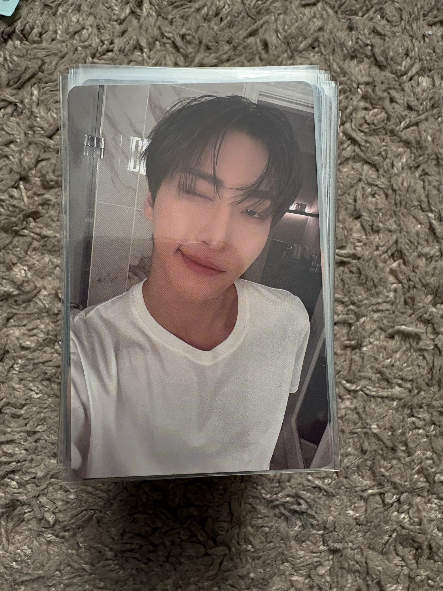 ATEEZ Seonghwa ATEEZ - Seonghwa - Golden Hour : Part.4 Album Z version version 2 album photocard listing photo 1