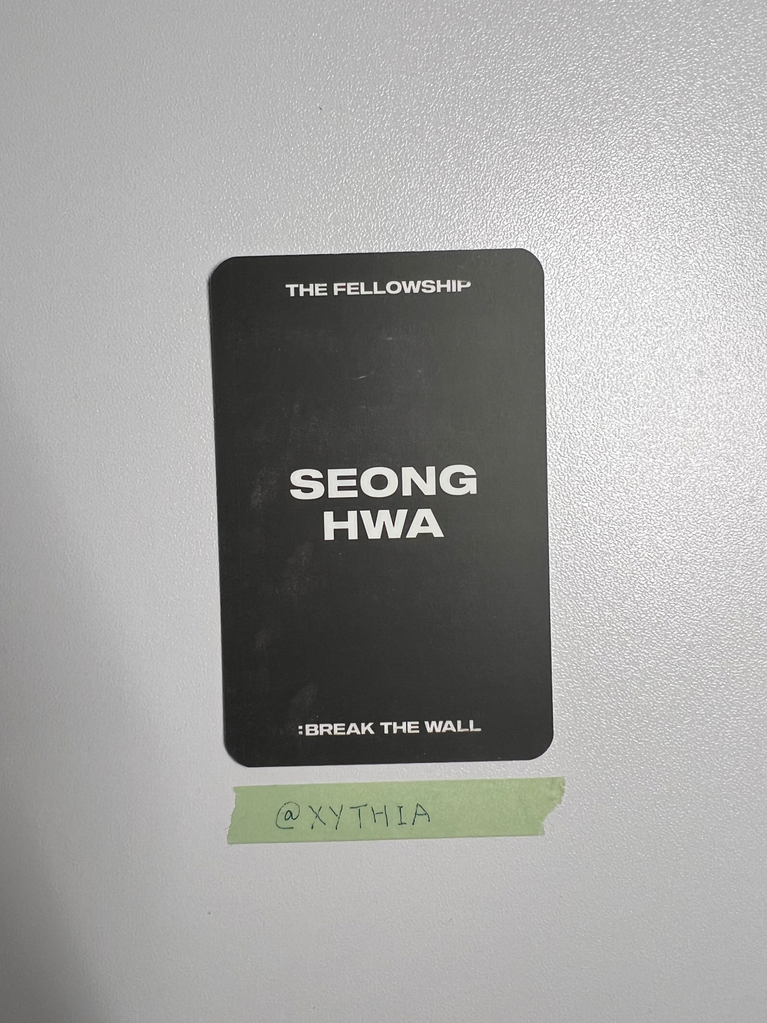 ATEEZ Seonghwa ATEEZ - Seonghwa - The Fellowship: Break The Wall Event pop-up store purchase benefit listing photo 2