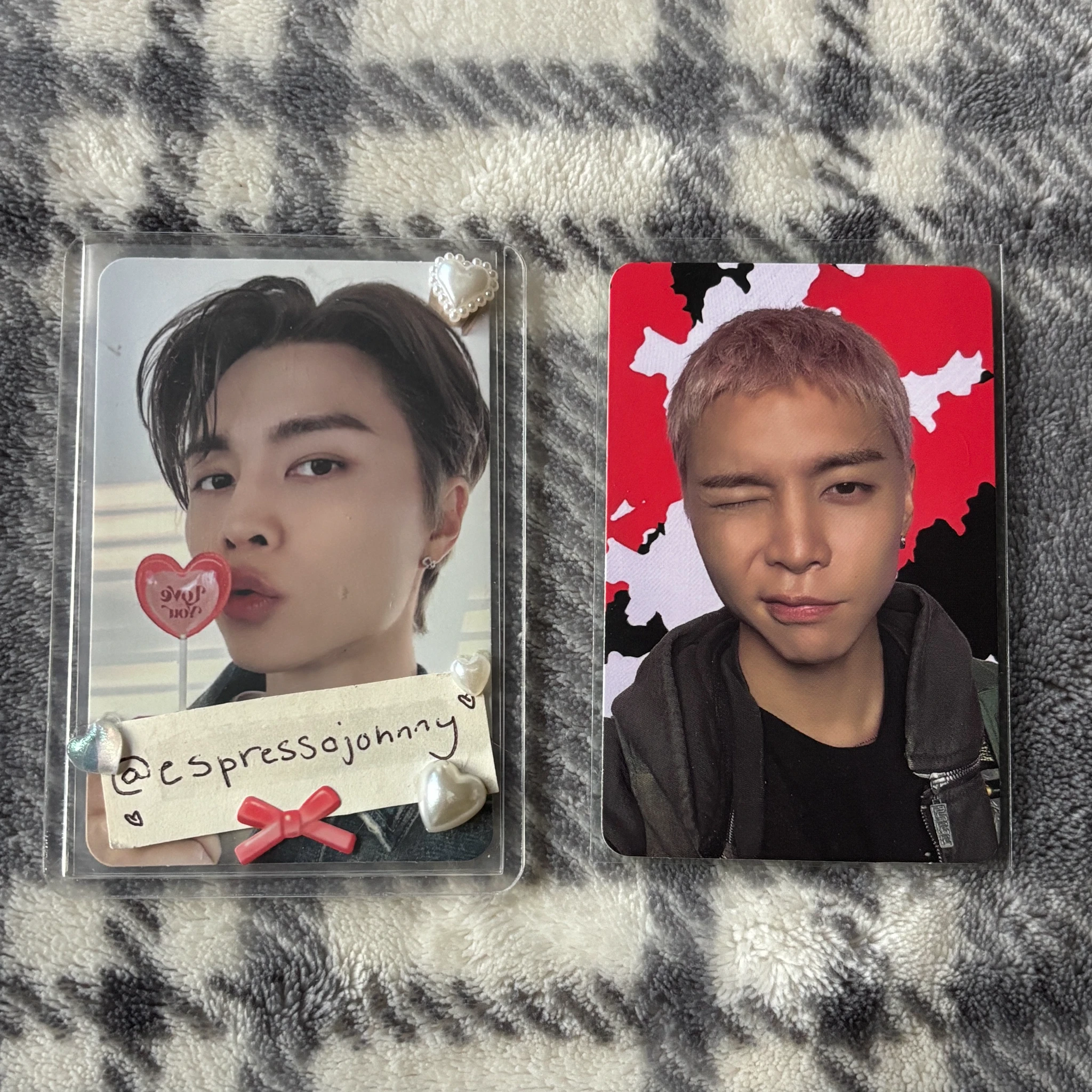 NCT 127 Johnny NCT 127 - Johnny - BLINGY Album USA jet poster version album photocard listing photo 1